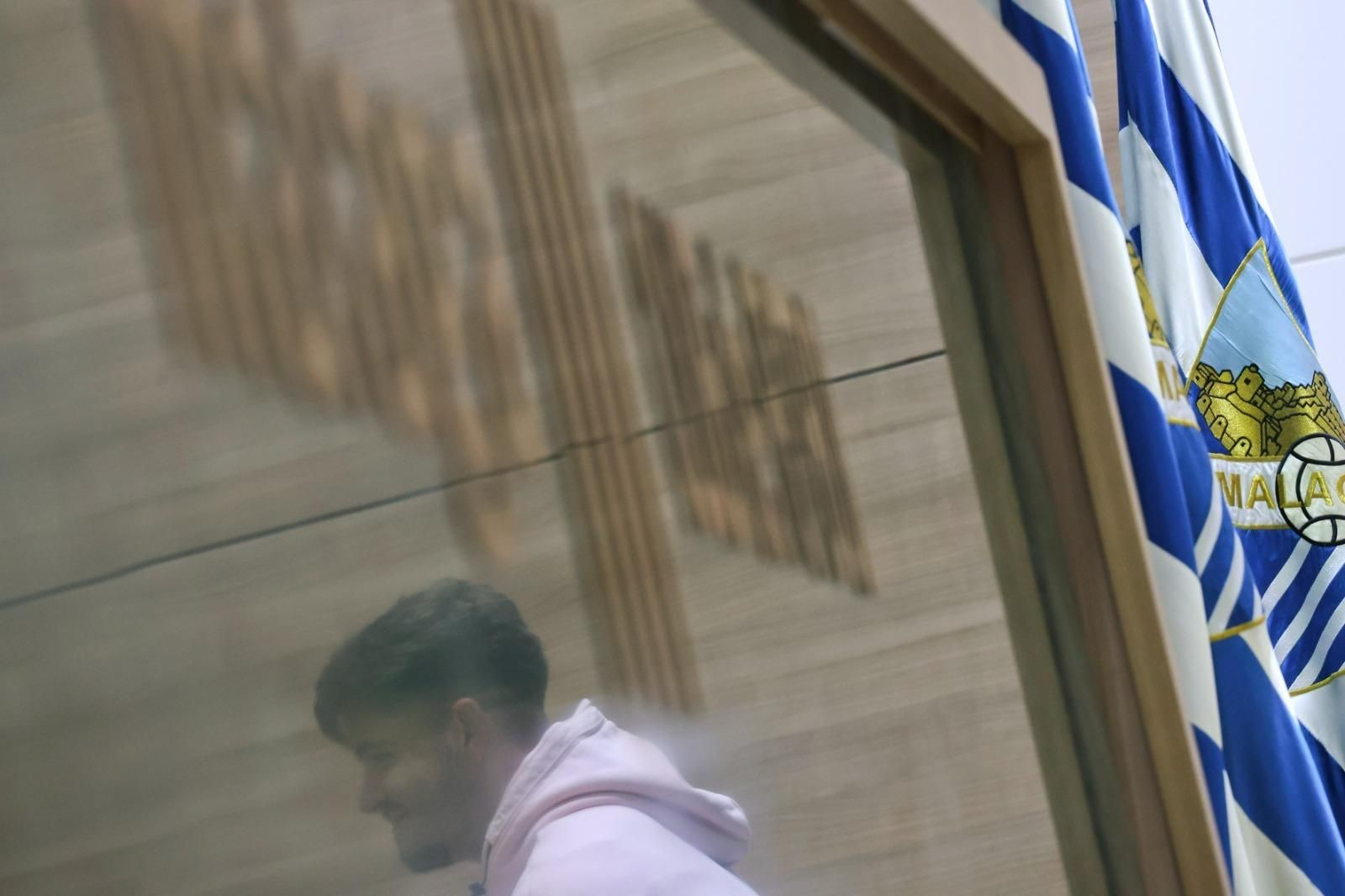 Las fotos de la entrevista a Dani Lorenzo, jugador del Málaga CF