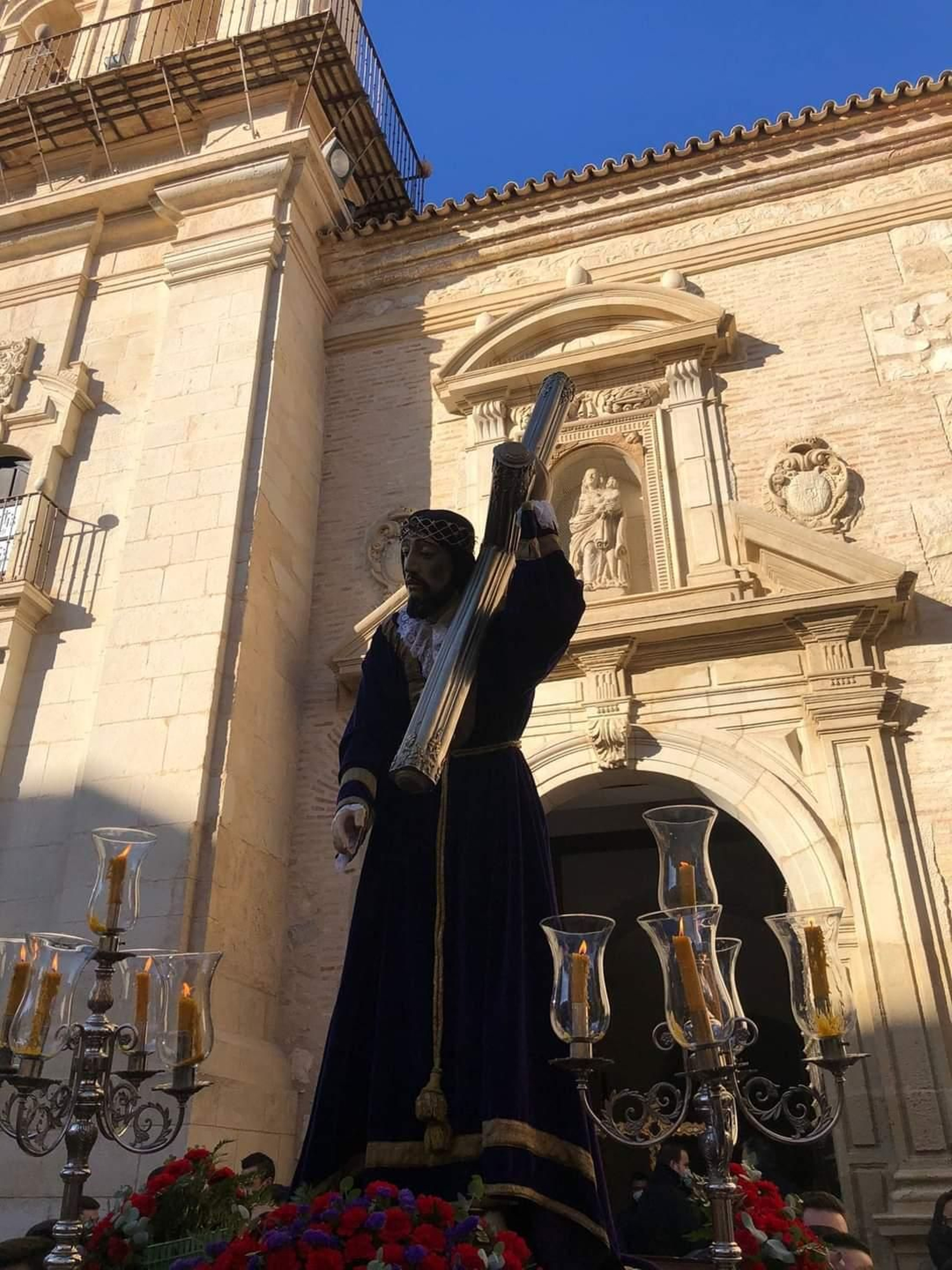El traslado de las tallas de Pedro Muñoz de Toro en Lucena, en fotografías