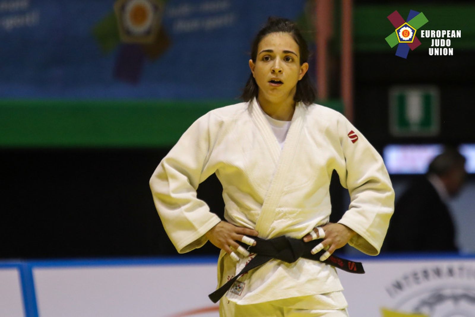 Julia Figueroa, durante una prueba de esta temporada.