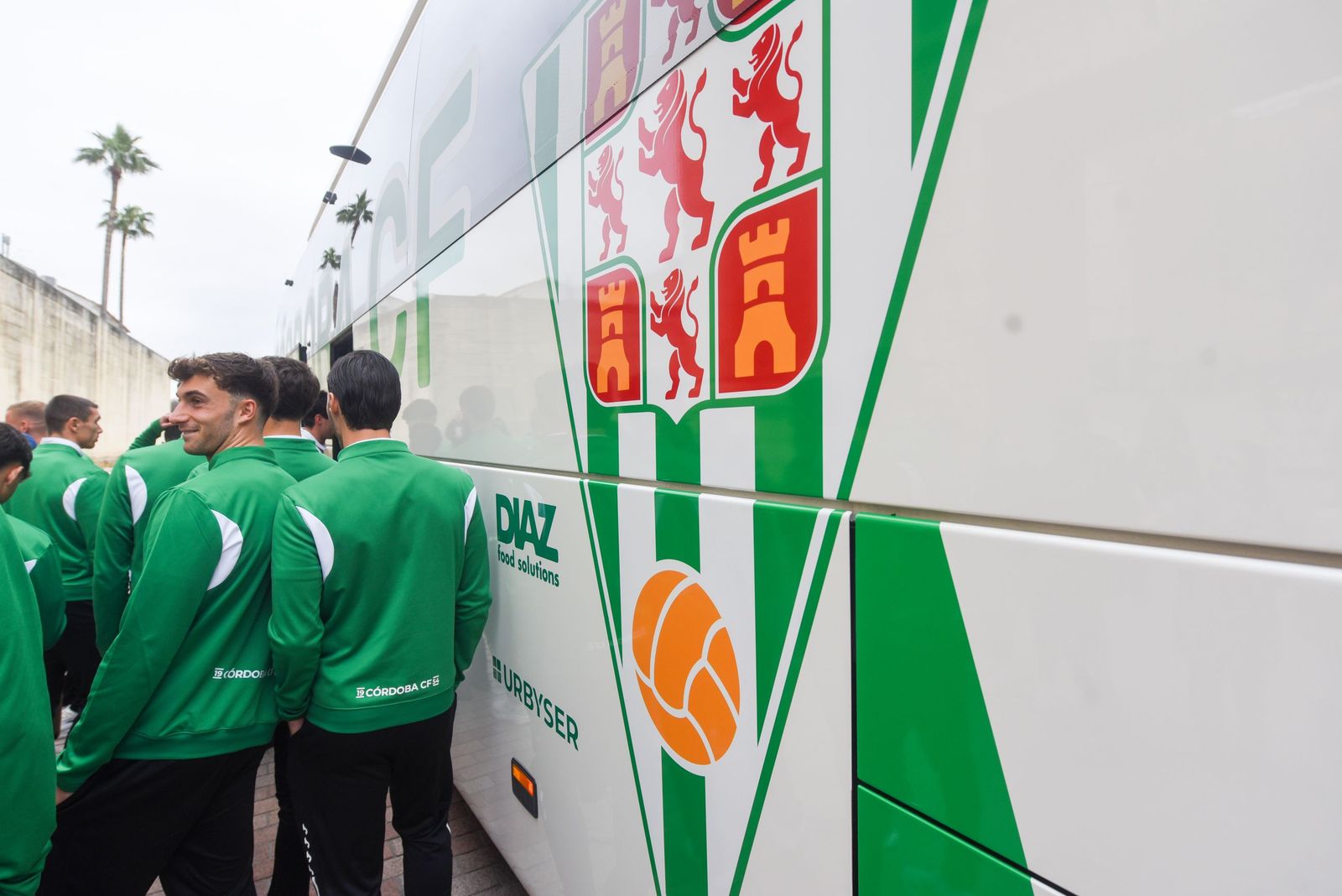 Las mejores fotos de la presentación del nuevo autobús del Córdoba CF