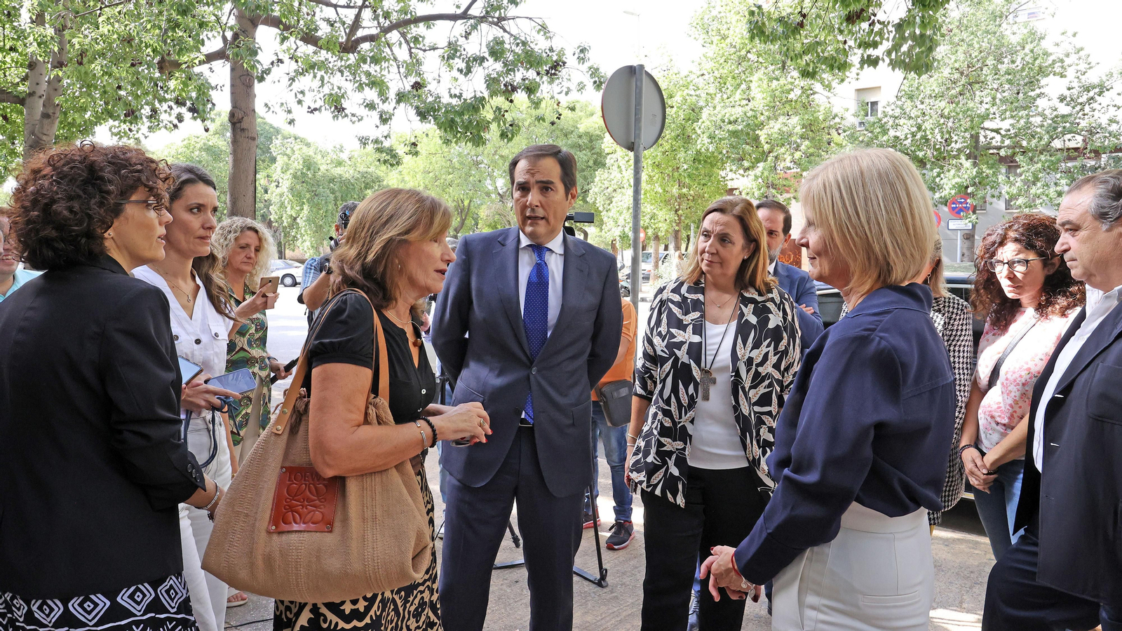 Visita del Consejero de Justicia a los Juzgados de Jerez