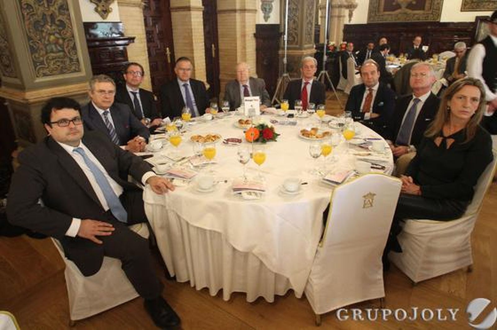 Ángel Marín, Manuel Cardoso, Rafael González, Miguel García, Luis Alarcón de la Oliva, Álvaro Basa, Joaquín Moeckel, Joaquín López-Sáez y Berta Pascual. / Belén Vargas / Juan Carlos Vázquez