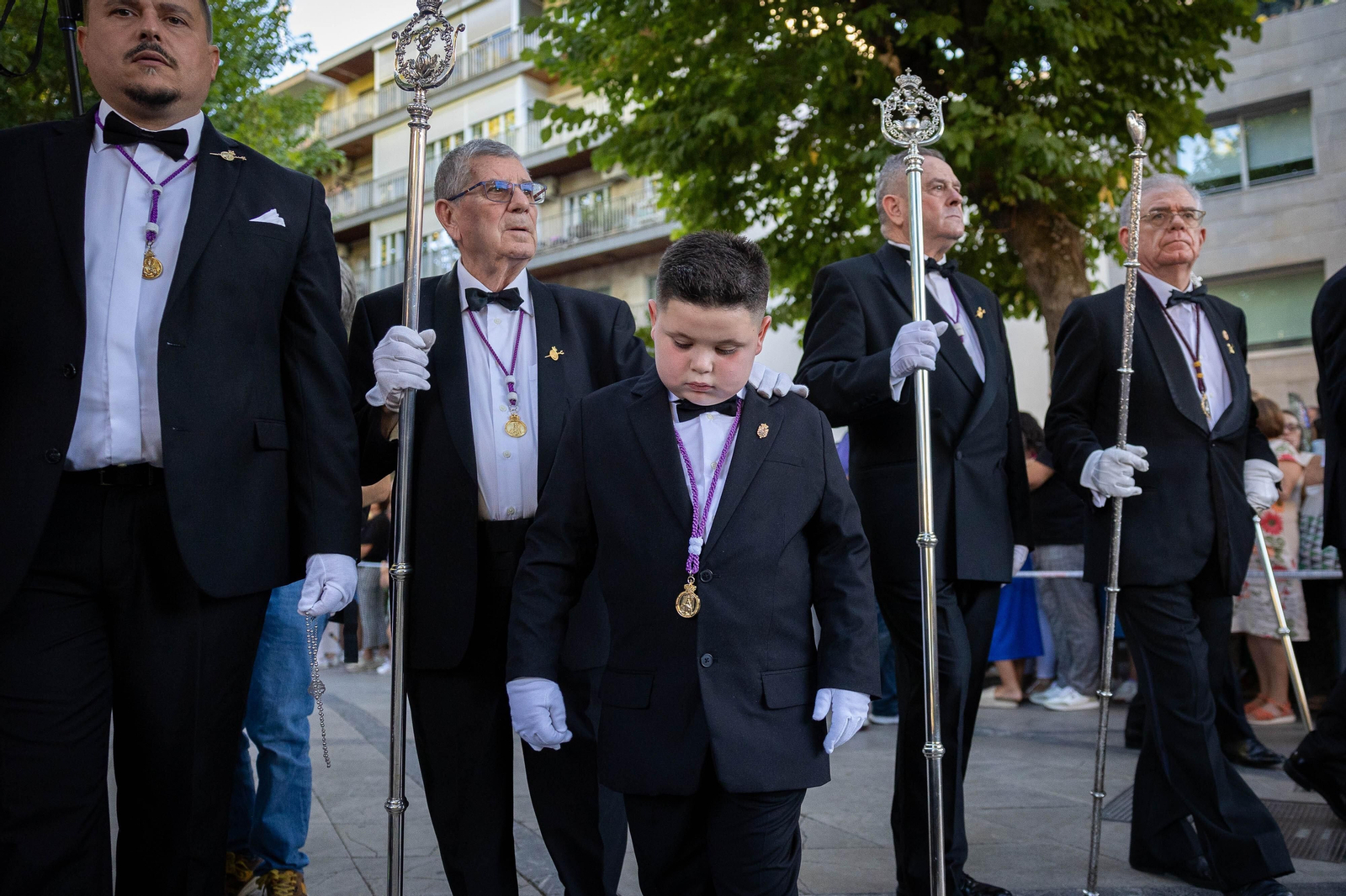 Fotos: así ha sido la procesión de la Virgen de las Angustias de Granada