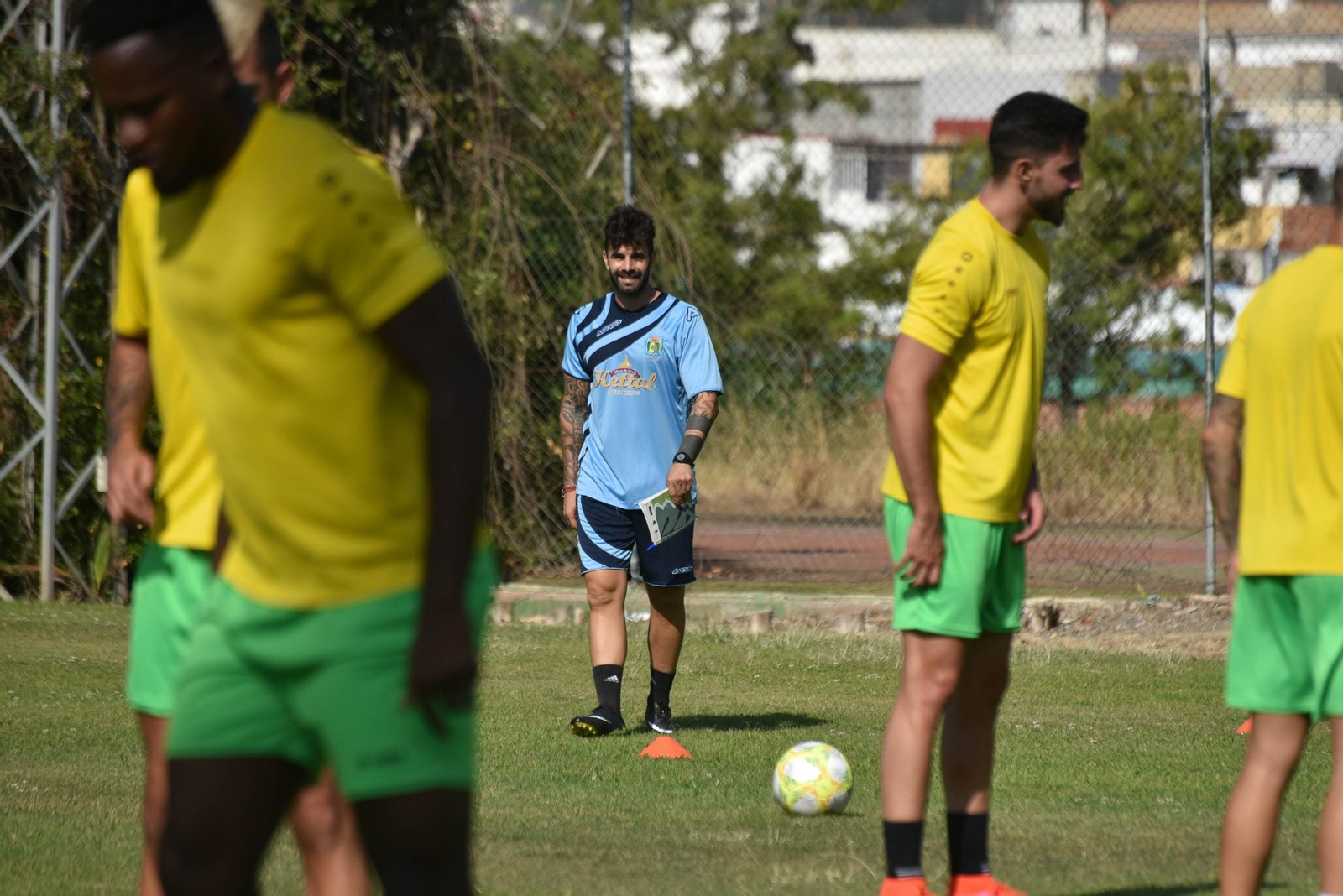 Primer entrenamiento de pretemporada de la UD Los Barrios