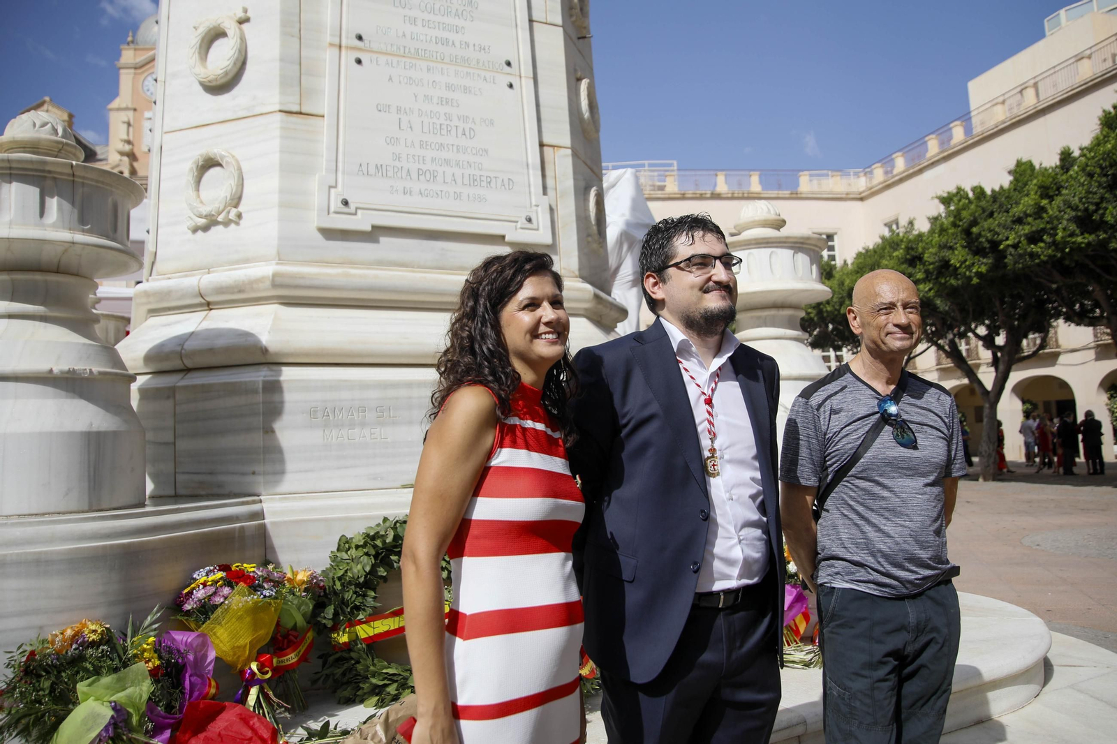Las imágenes de los acto conmemorativo a los Coloraos