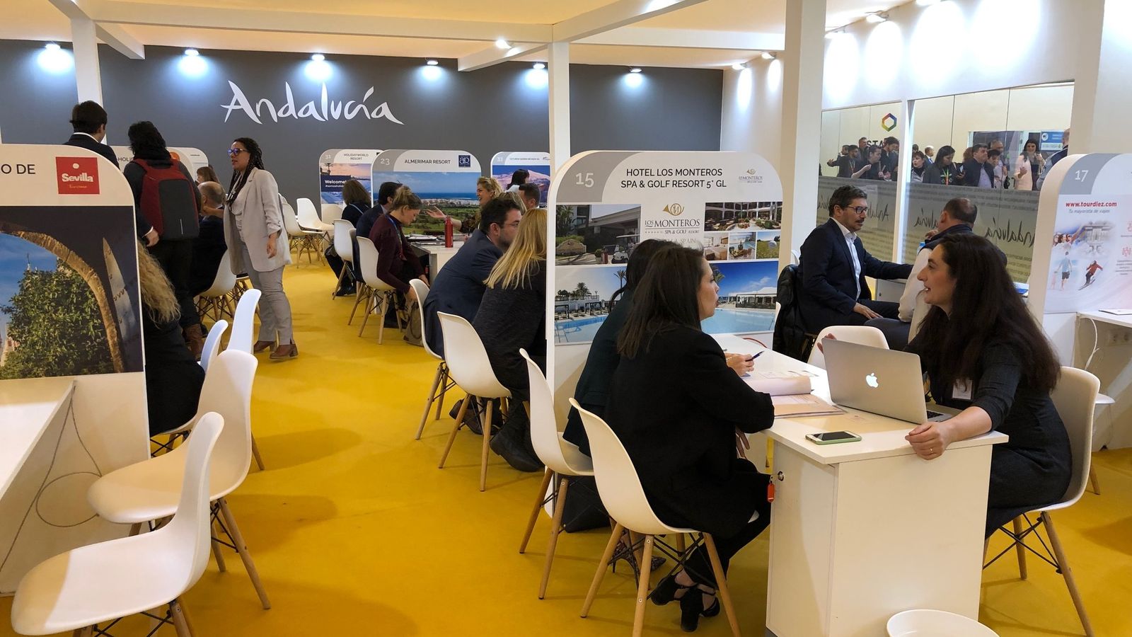 Ha habido numerosas reuniones empresariales  durante estos días