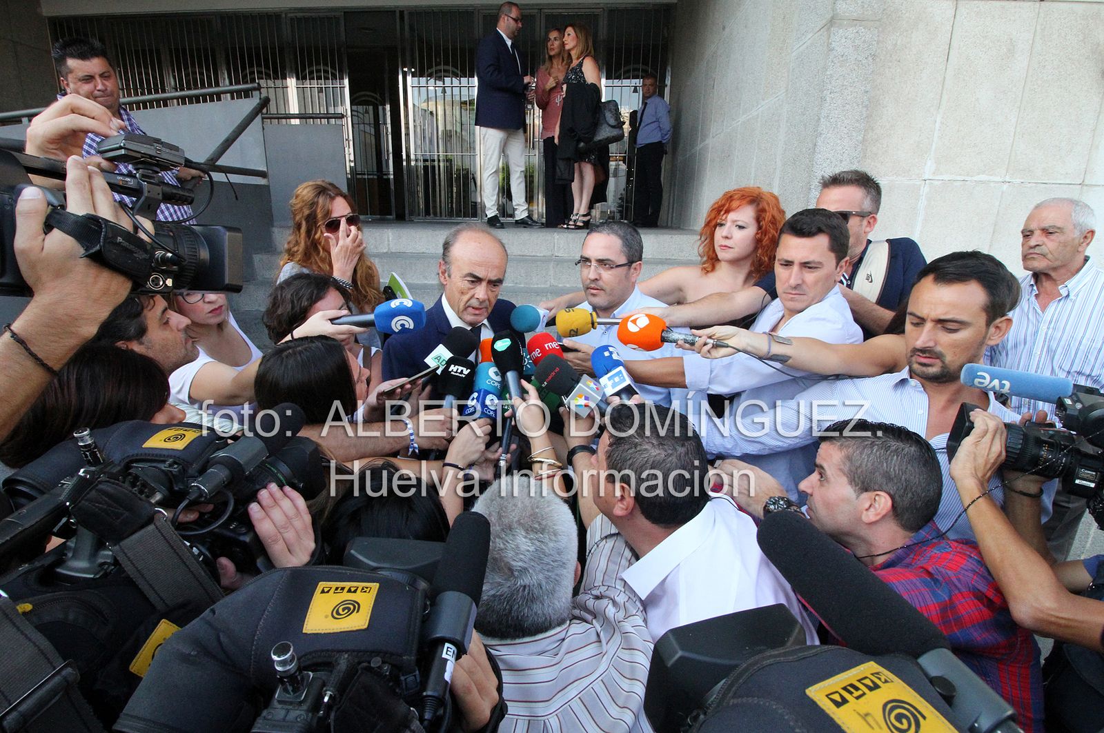 Imágenes del 2º día del juicio por el doble homicidio de Almonte.