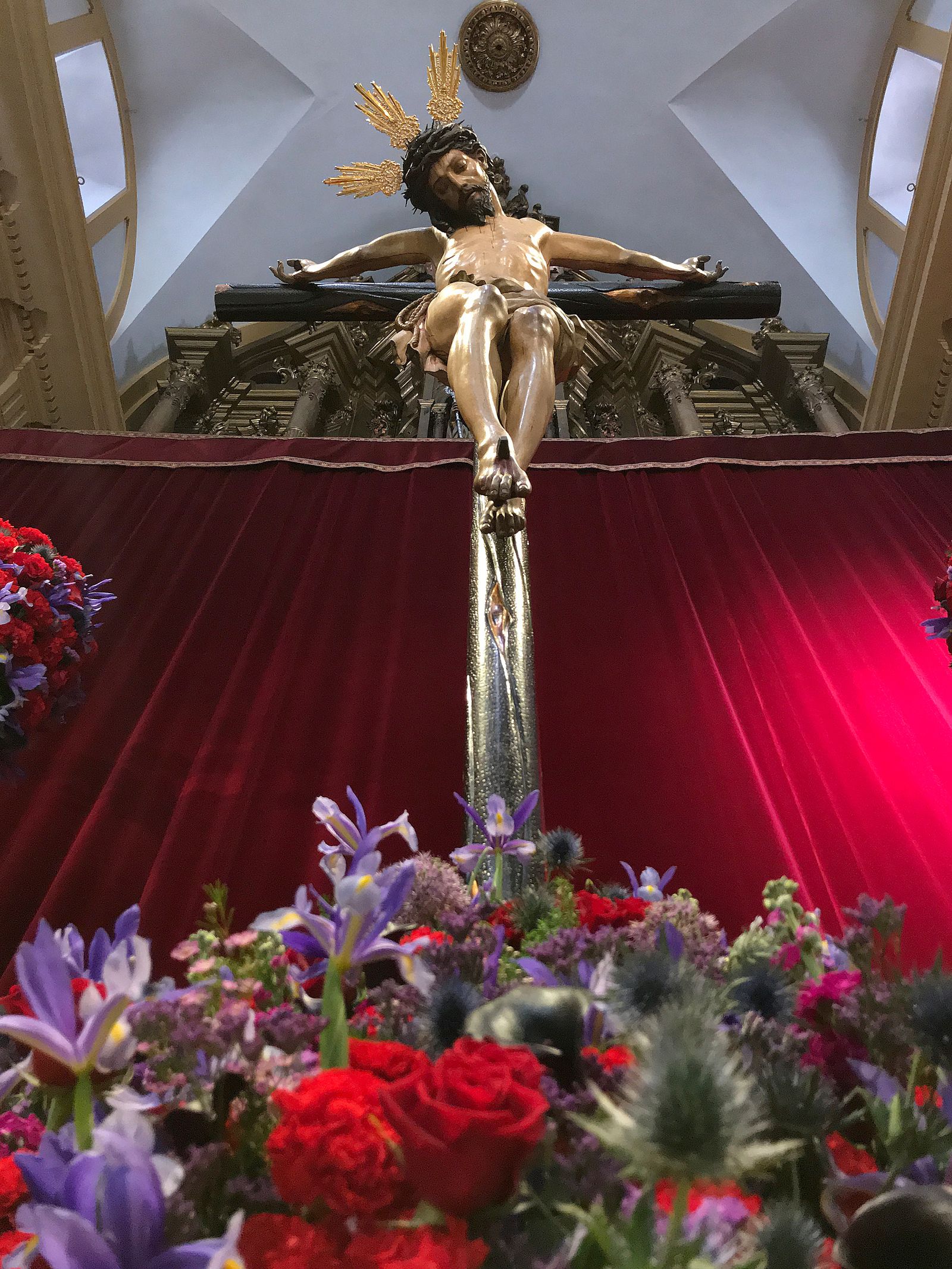 Veneración al Santísimo Cristo de la Salud de San Bernardo