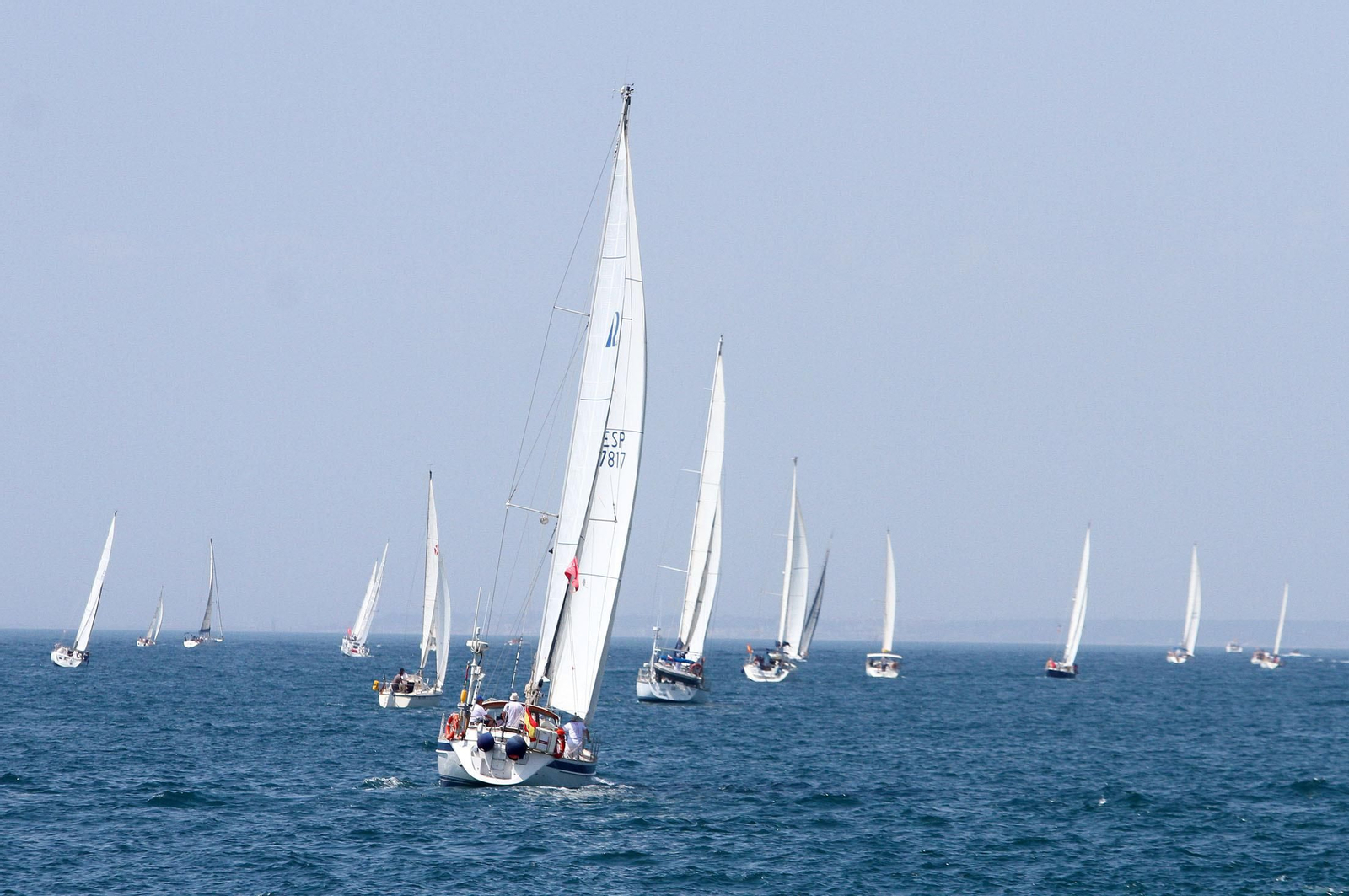 Edición de 2017 de la regata Huelva-La Gomera.