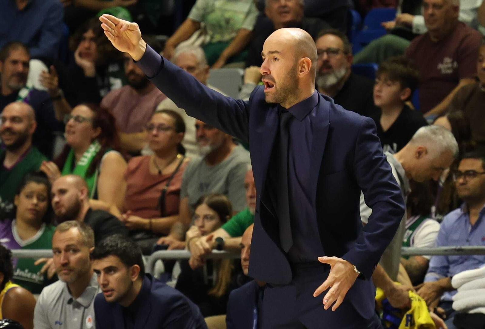 El Unicaja-Peristeri, en fotos