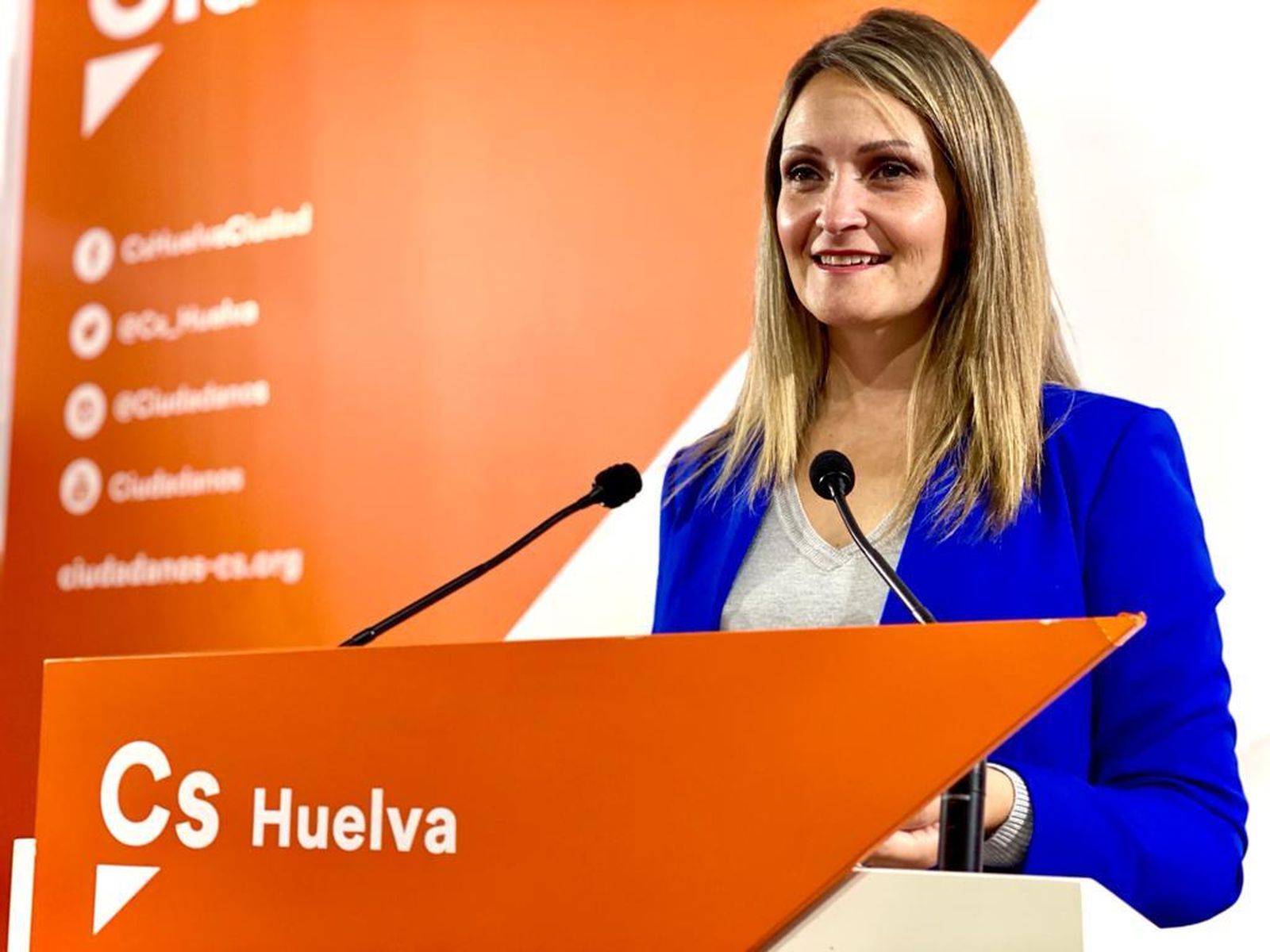 María Ponce, coordinadora de Cs en Huelva y diputada provincial.