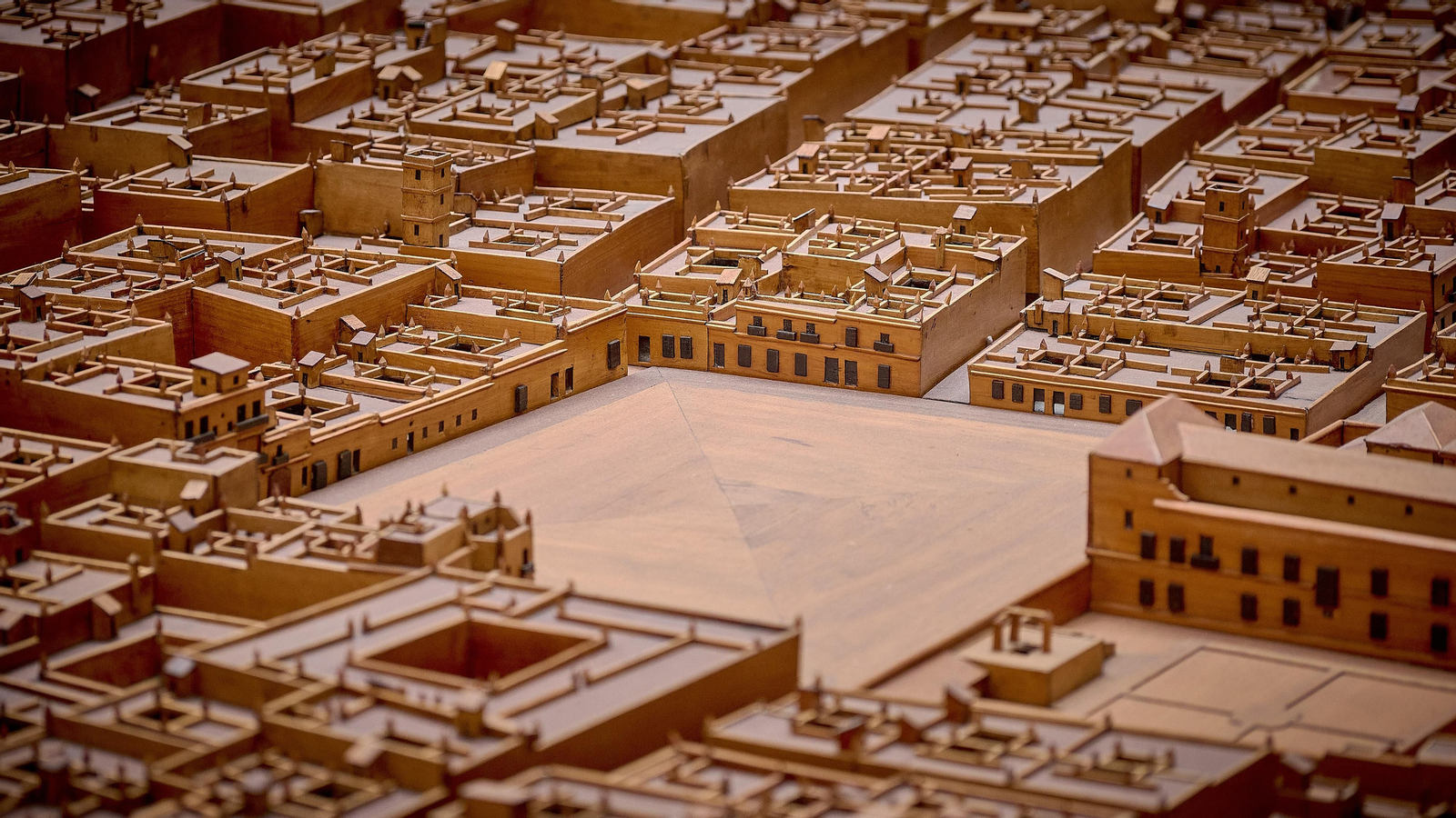 Maqueta de Cádiz Maqueta de Cádiz en el Museo de Las Cortes