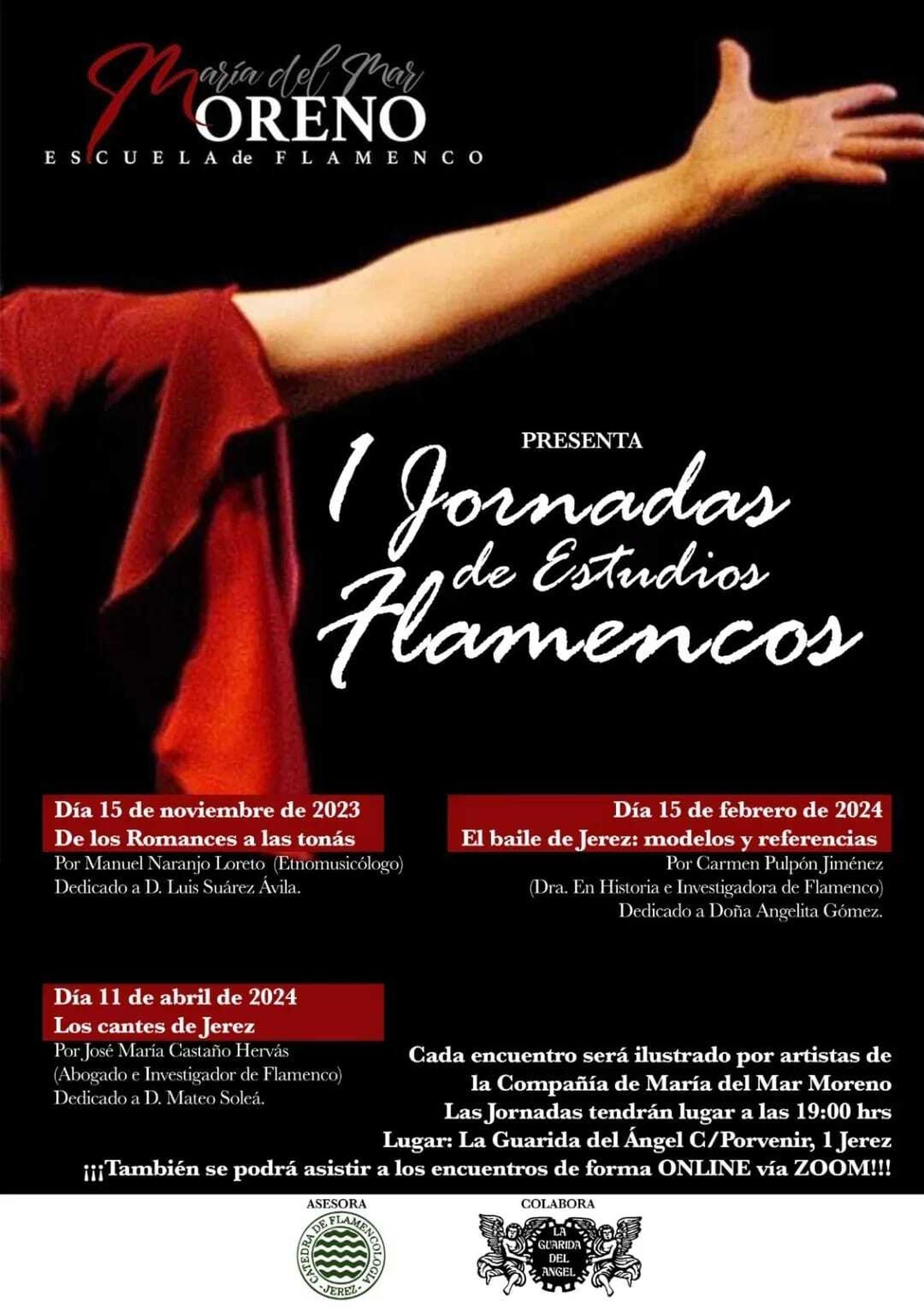 Cartel anunciador de las jornadas.