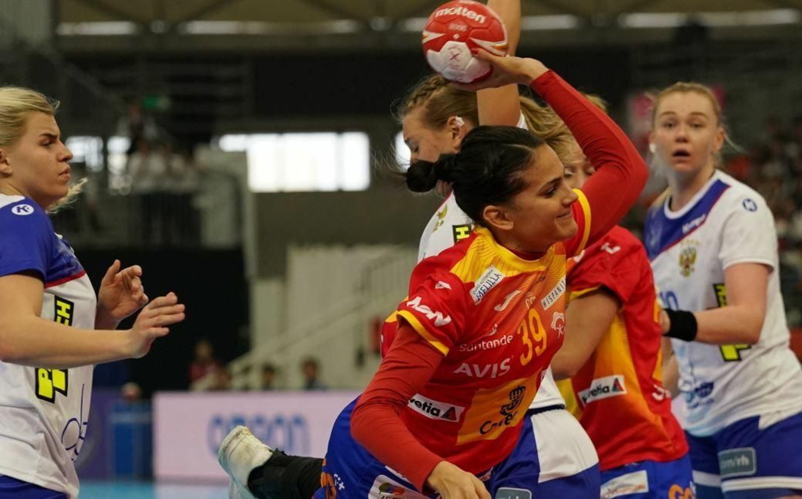 Una acción de la derrota de España ante Rusia.