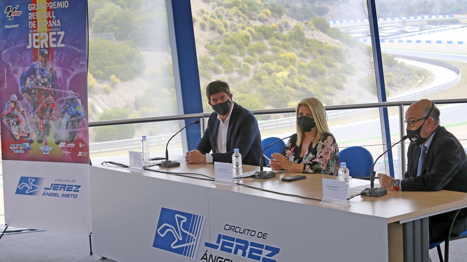 Presentación del G.P. de España en el Circuito de Jerez - Ángel Nieto