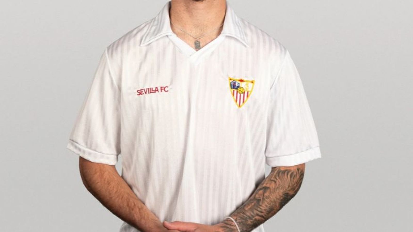 Camiseta retro del Sevilla FC en la temporada 89/90