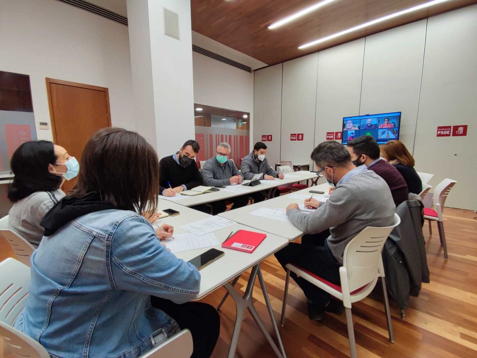 Comisión ejecutiva del PSOE de Córdoba.