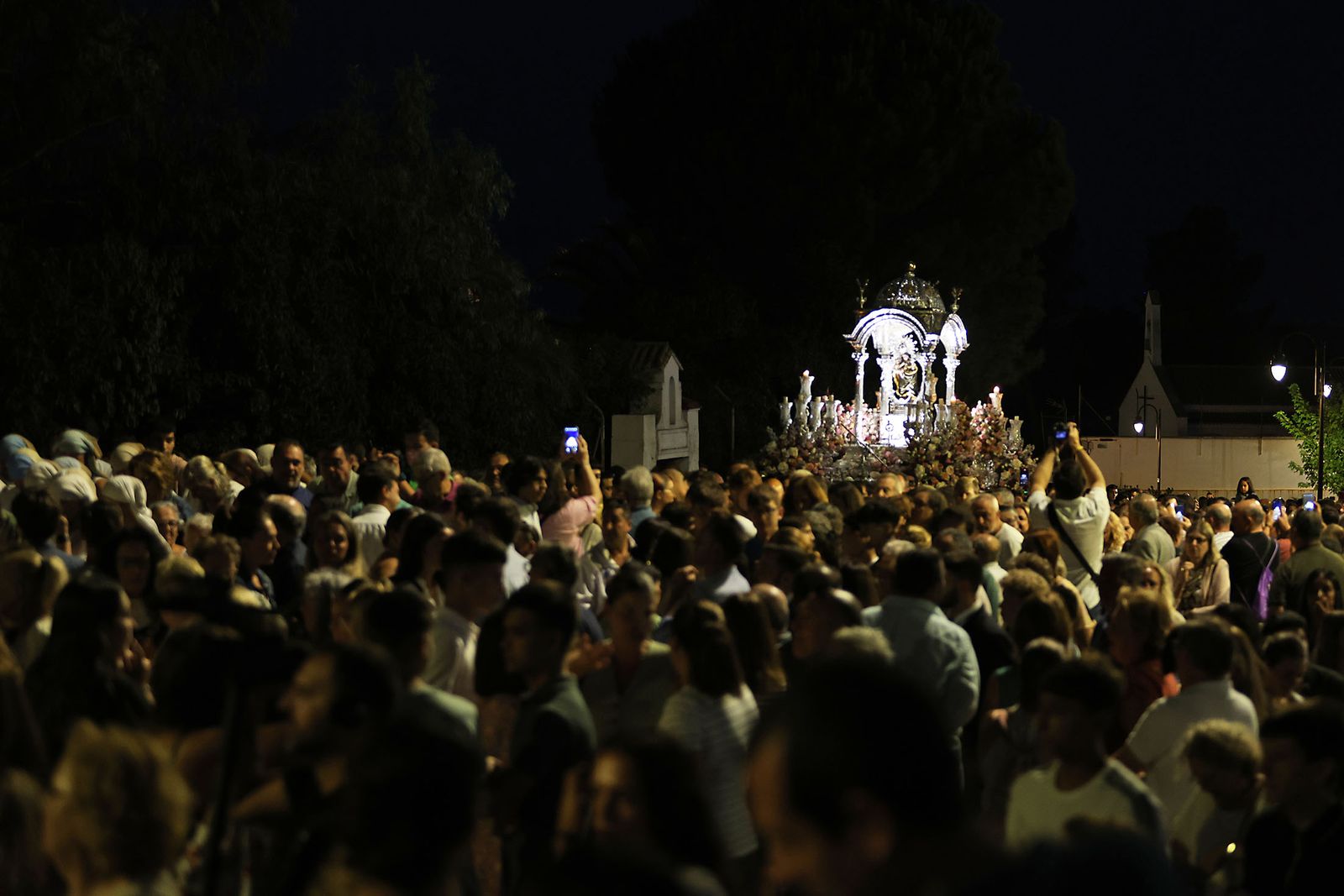 La bajada de la Virgen de La Cinta en imágenes