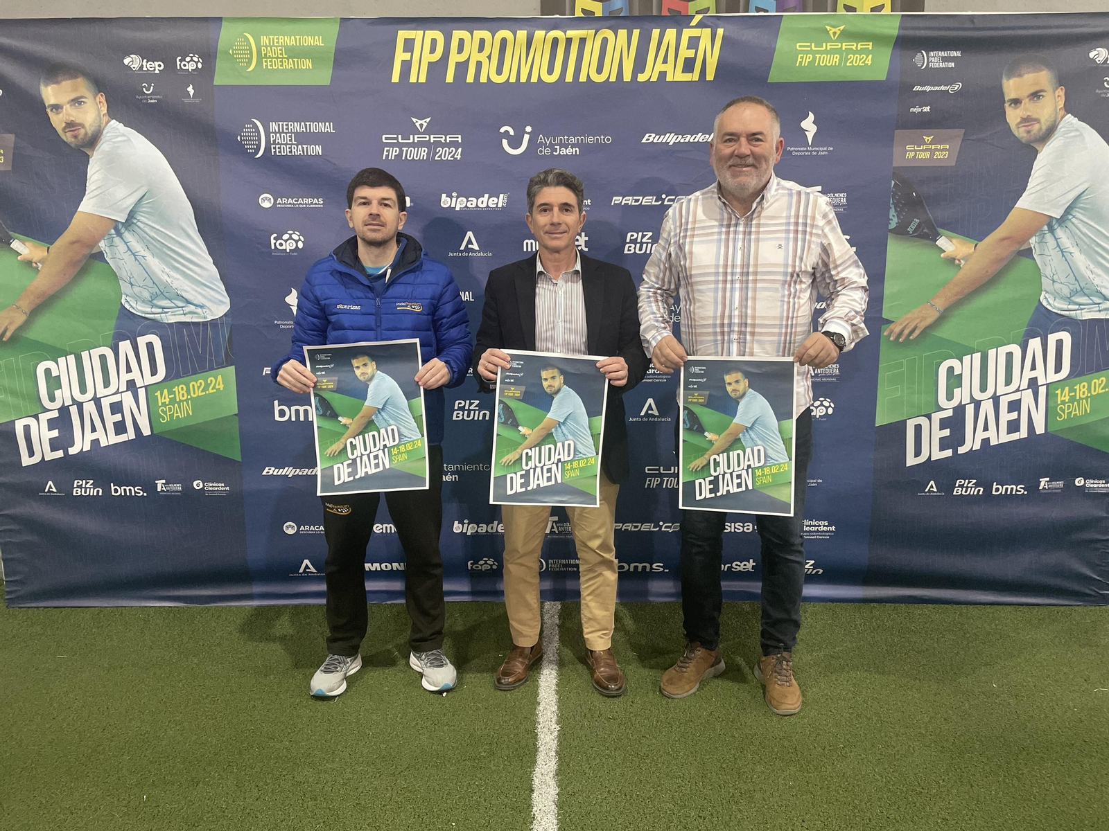 Imagen de la presentación del torneo FIP Promotion Jaén.