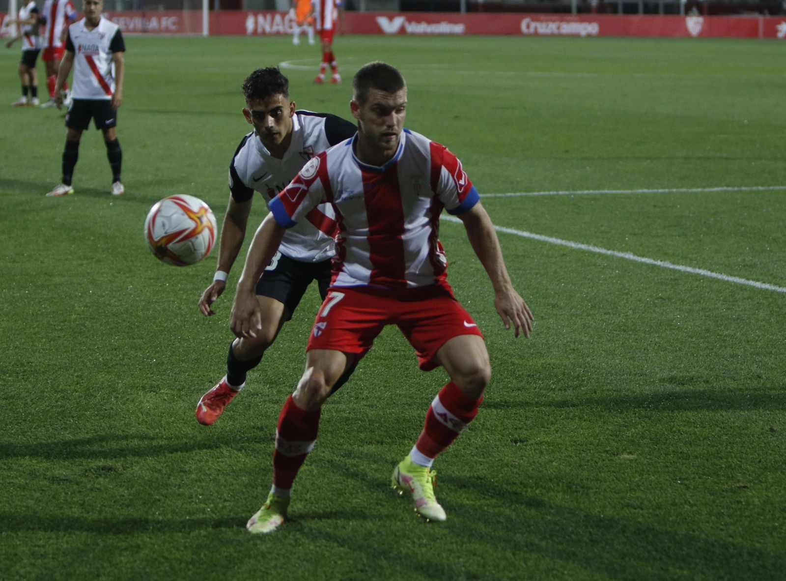 Las fotos del triunfo del Algeciras en  el campo del Sevilla Atlético (1-3)
