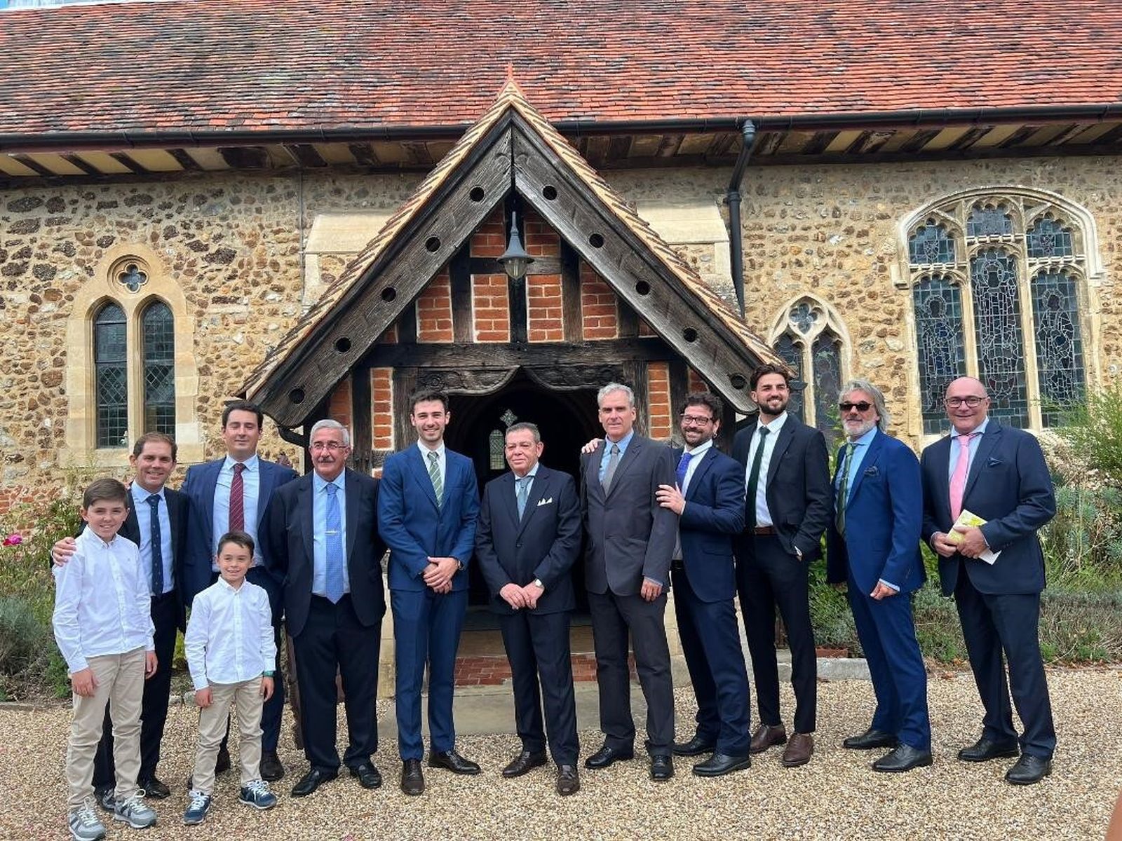 Pablo, Paco y Javi Ledesma, Álvaro y Manuel Díaz, Pablo Baró, Francisco Fernández, Javier Baró, Agustin Peralta, Javi Portela, Manuel Vázquez y Javier Campelo.