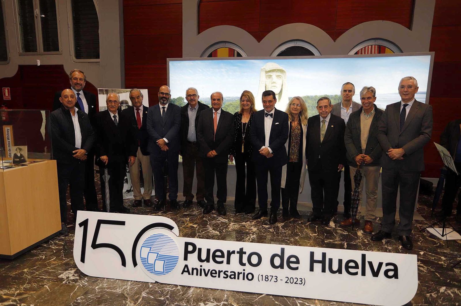 Imágenes de la inauguración de la exposición "Colón, Monumento a la amistad con los Pueblos de América"