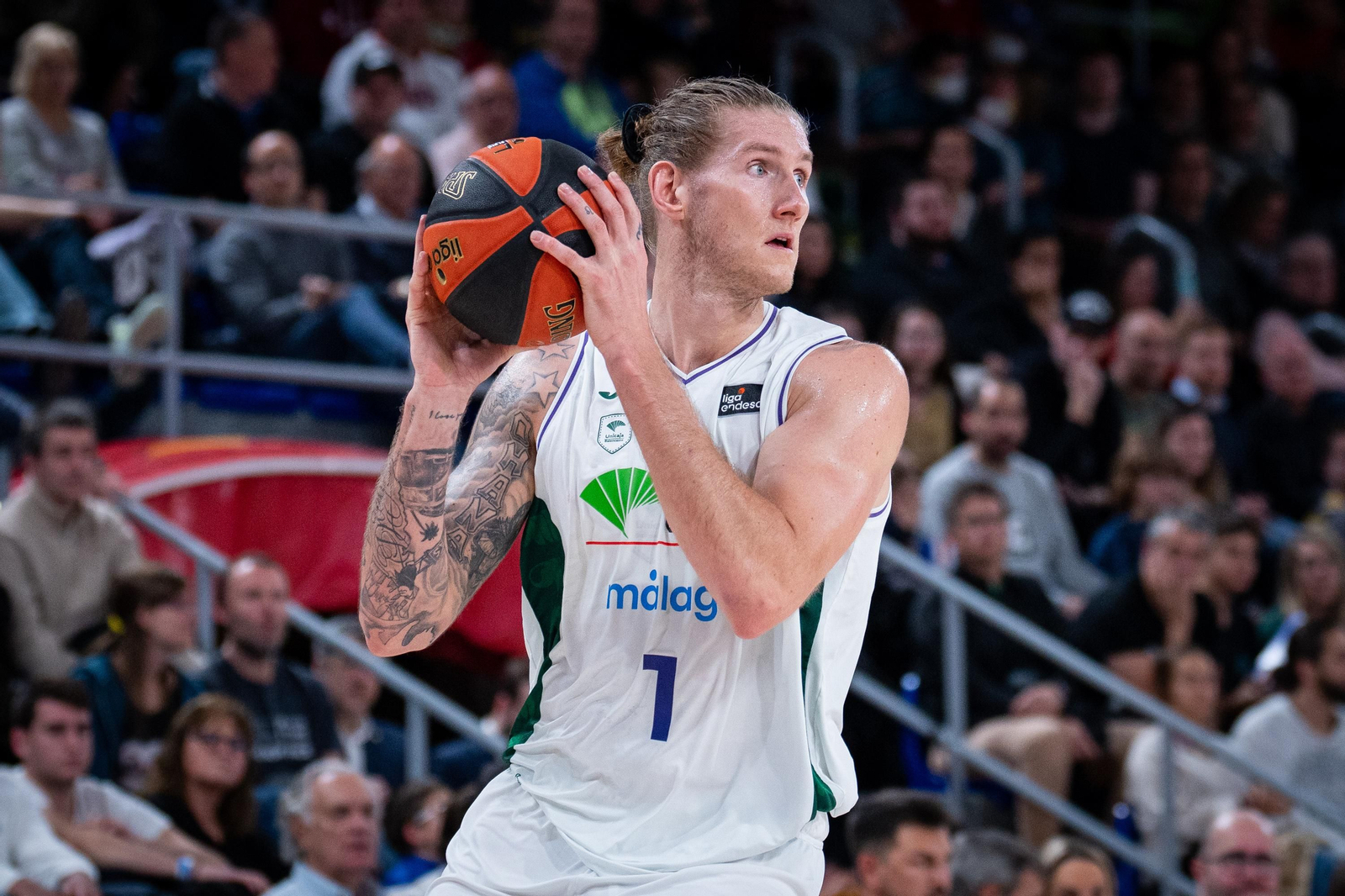 Osetkowski, durante el partido.
