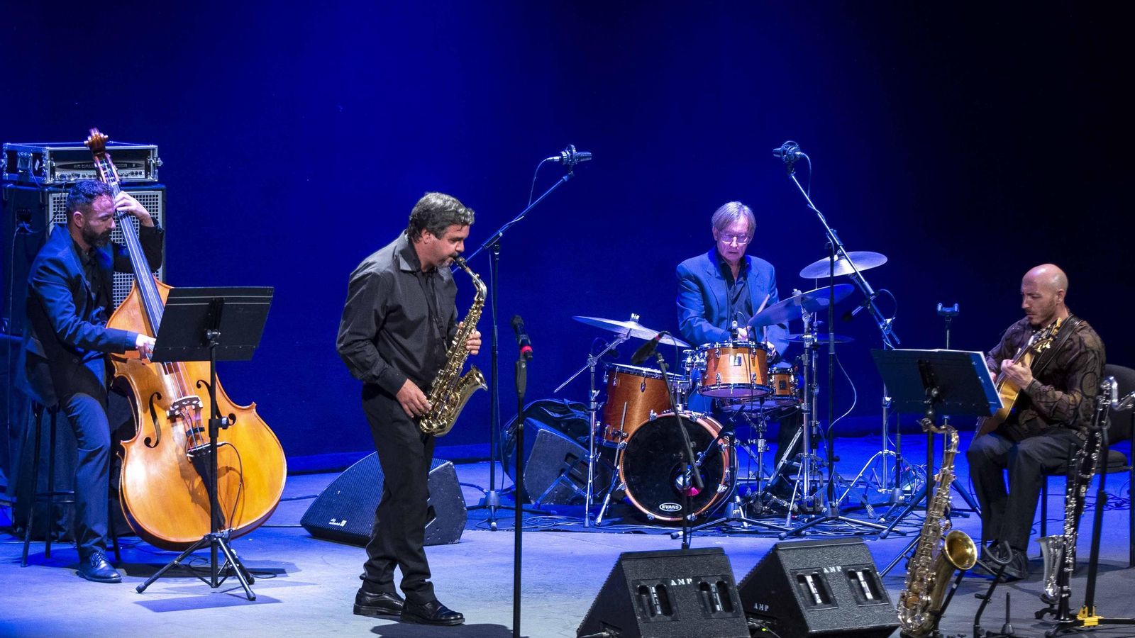 Pepe Viciana durante su actuación en el Maestro Padilla.