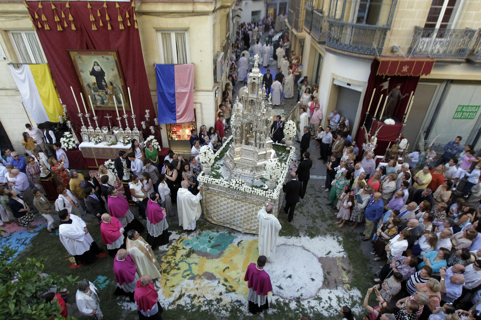 Procesión del Corpus Christi en Jerez.