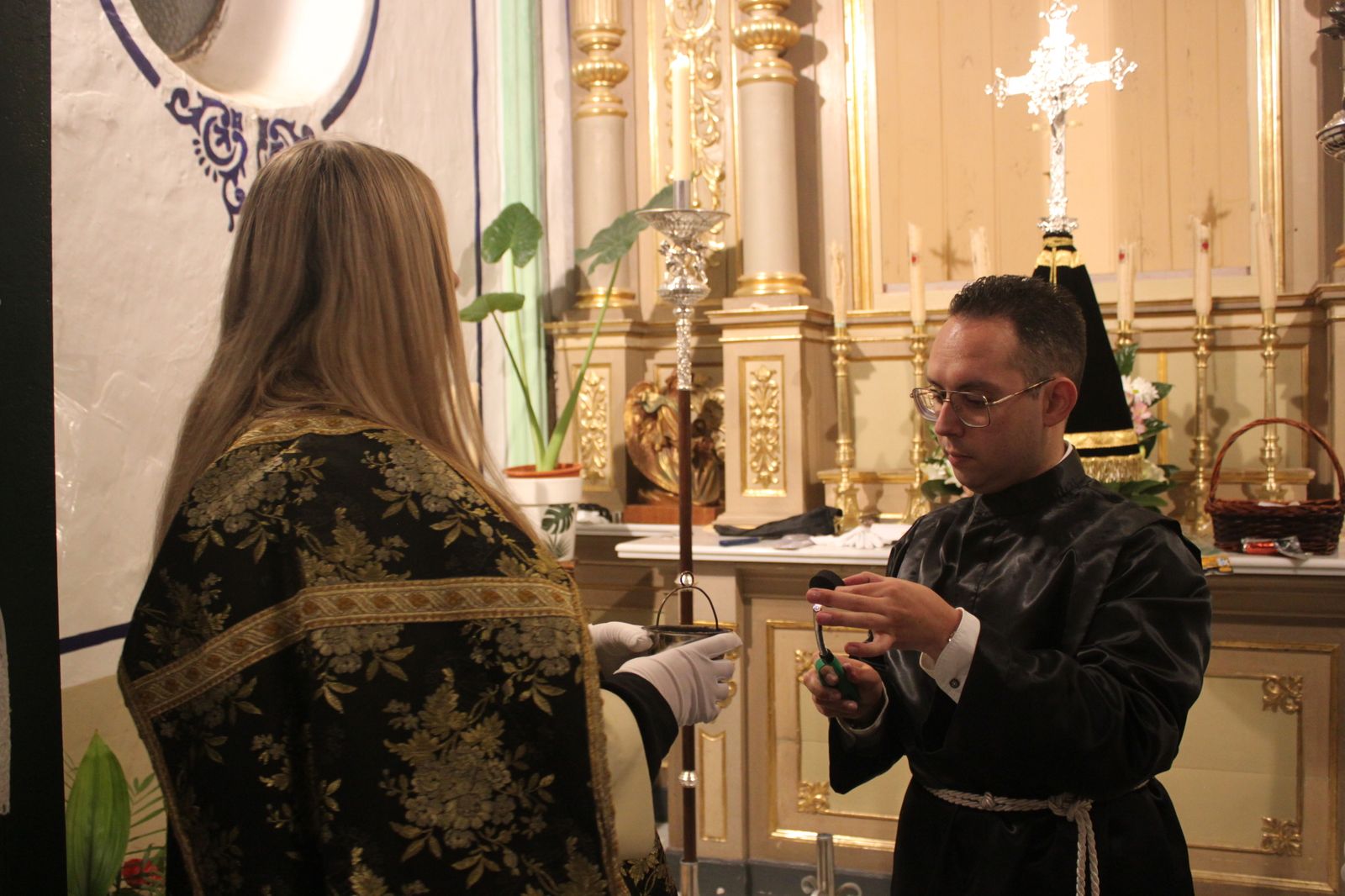 Las imágenes de las procesiones del Jueves Santo en Vélez Rubio
