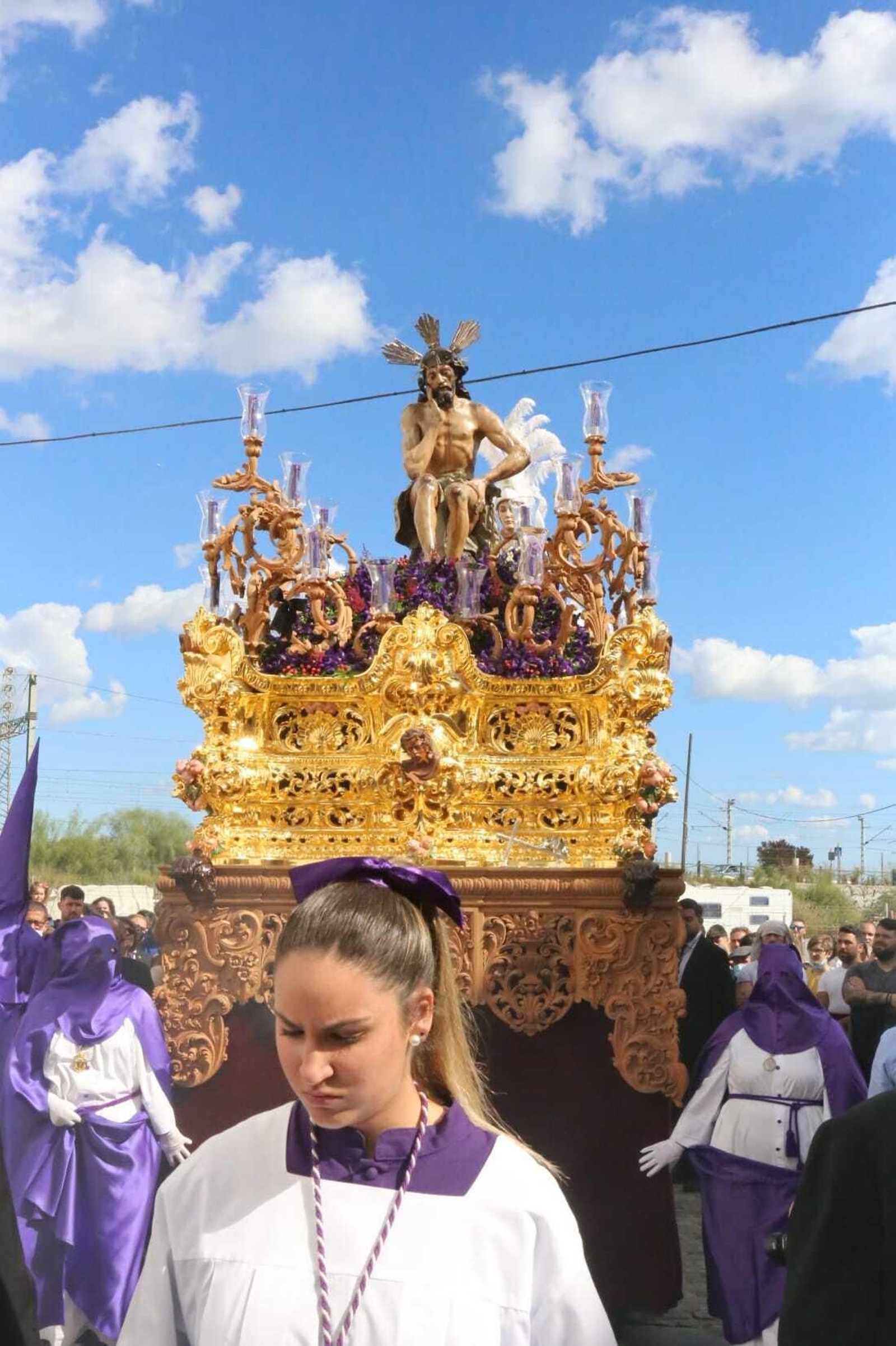 Jueves Santo en El Puerto: Las imágenes de la Humildad y Paciencia