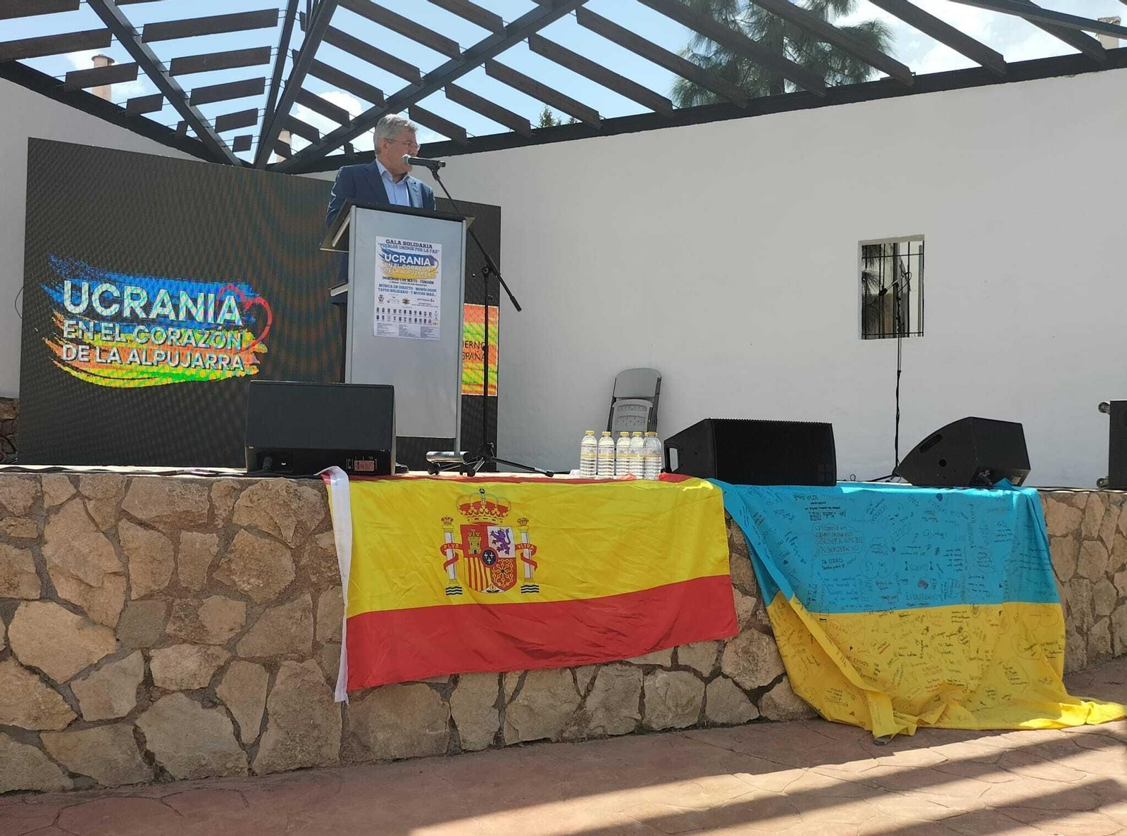 'Pueblos unidos por la paz: Ucrania en el corazón de la Alpujarra'