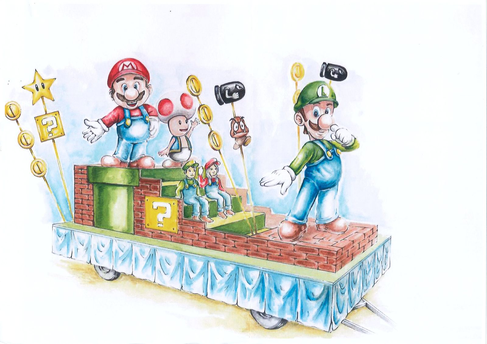 Así son las carrozas de la Cabalgata de Reyes de Cádiz 2023