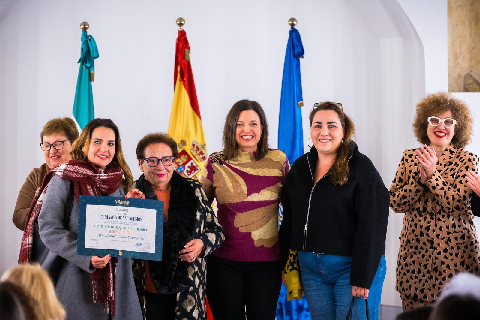 Las imágenes del acto de entrega de premios del Certamen de Nacimientos en San Fernando