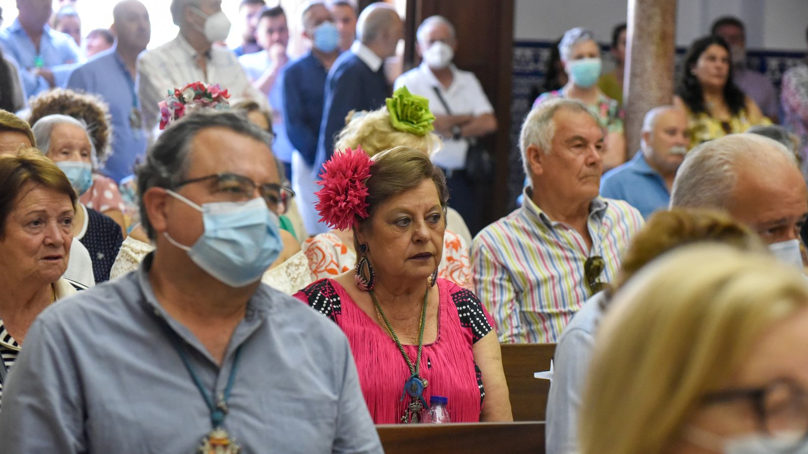 Las fotos de la Santa Misa Rociera en La Línea