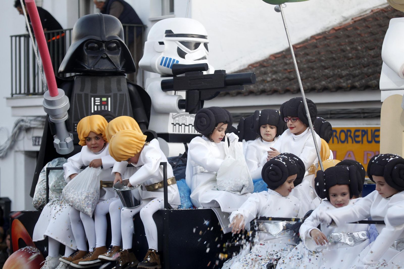 Imágenes de las cabalgatas de Reyes en la Costa Occidental de Huelva