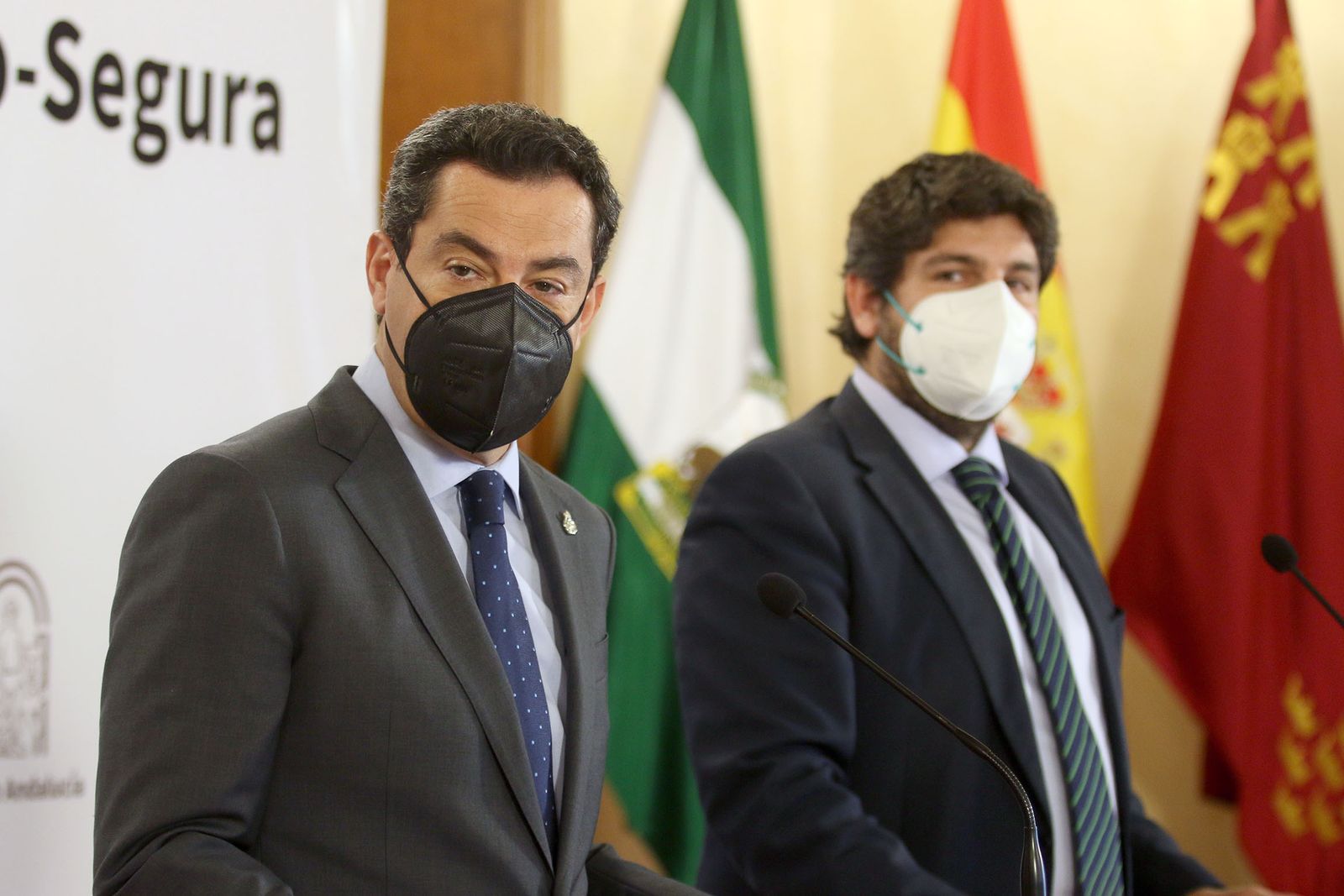 Fotogalería del acuerdo entre Andalucía y Murcia para la defensa del Trasvase Tajo-Segura