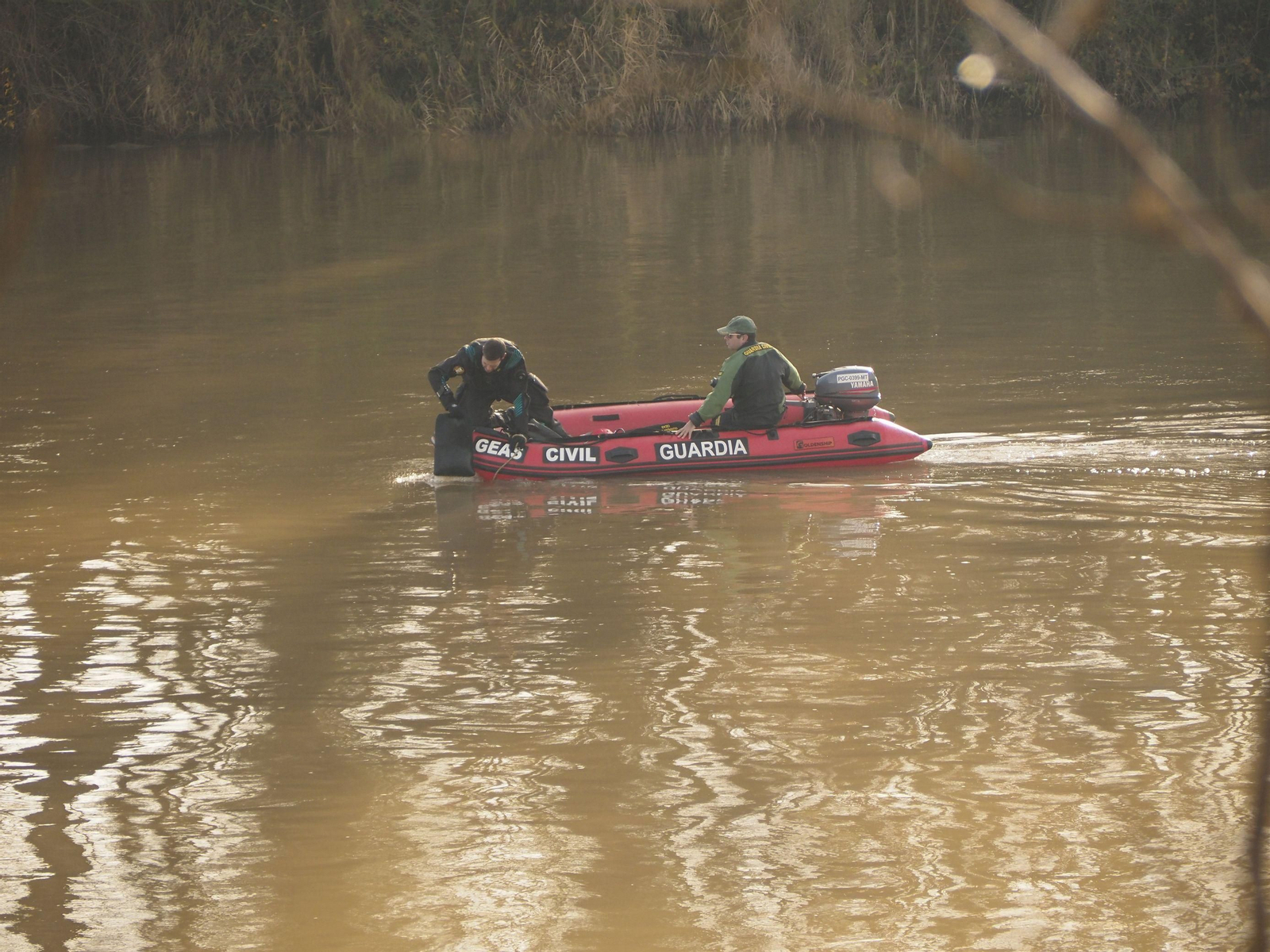 Operativo de los GEAS en el río Duero.