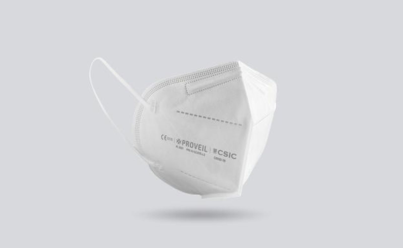 La mascarilla del CSIC tiene viricida y mata el virus en dos horas