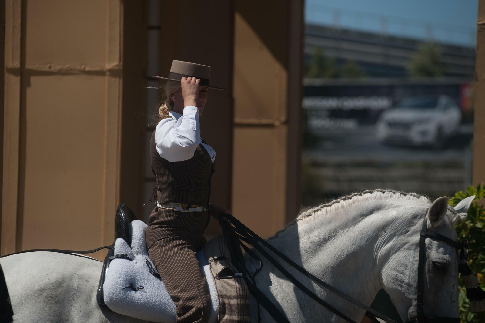 Segundo día de Feria de Málaga en el Centro y en el Real, en fotos
