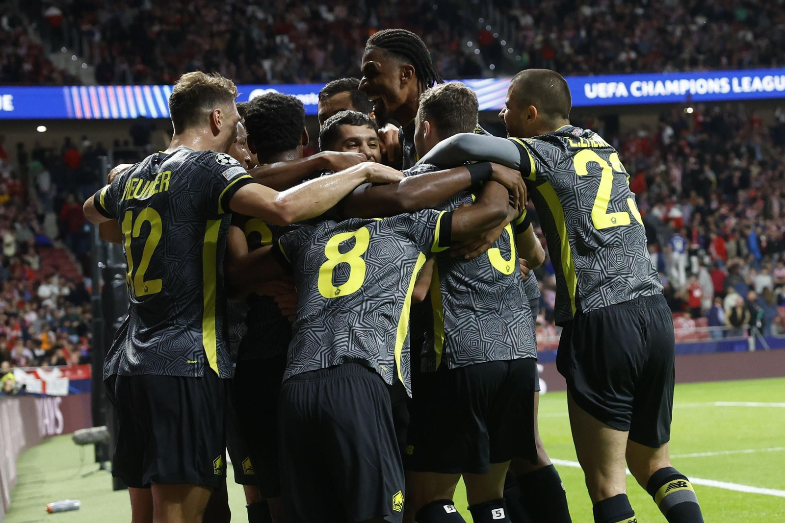 Las mejores imágenes del Atlético de Madrid en su duelo contra el Lille