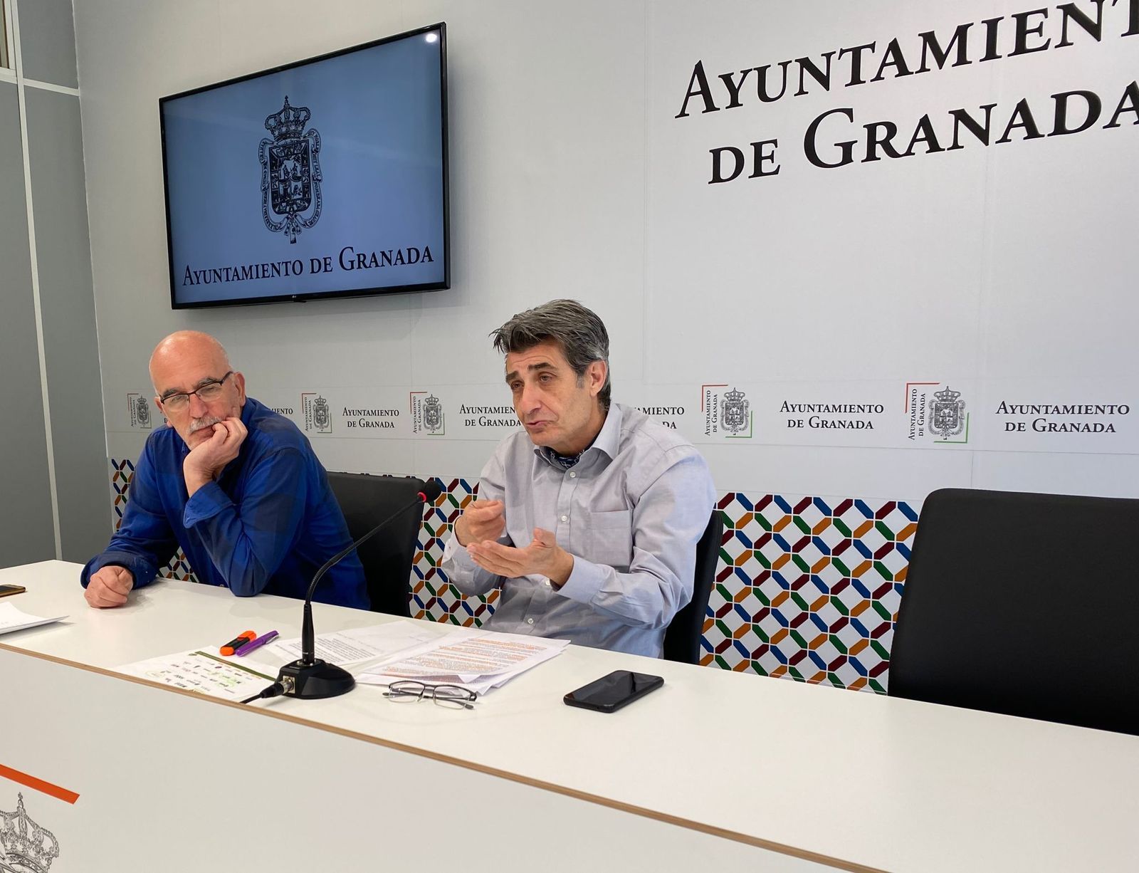 El portavoz de Unidas Podemos en el Ayuntamiento de Granada, Antonio Cambril