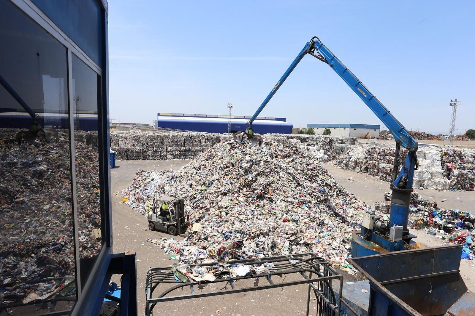 Planta de reciclaje de plástico en Alcalá de Guadaíra.