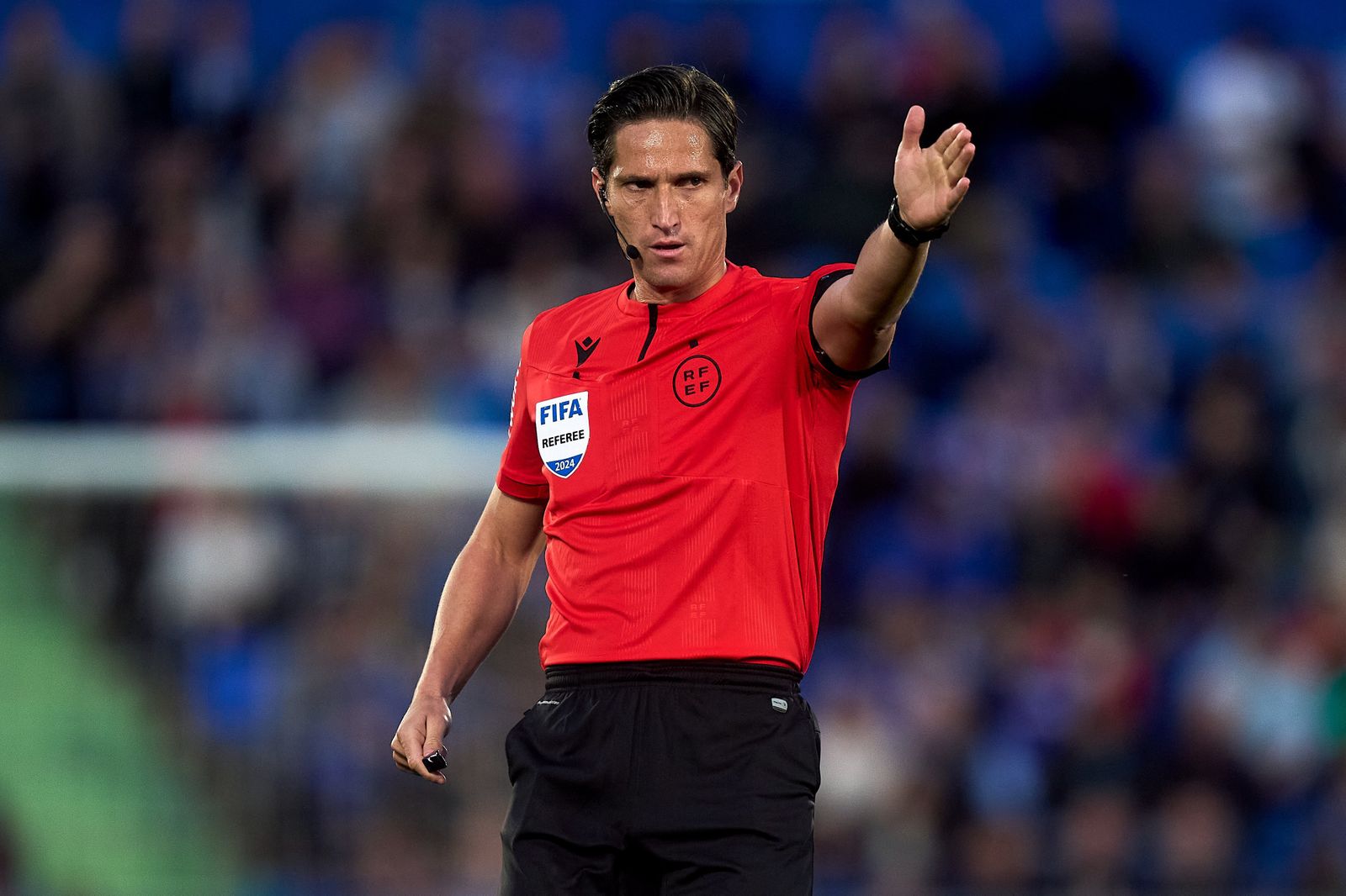 El colegiado jiennense Munuera Montero, ante uno de sus grandes retos profesionales.