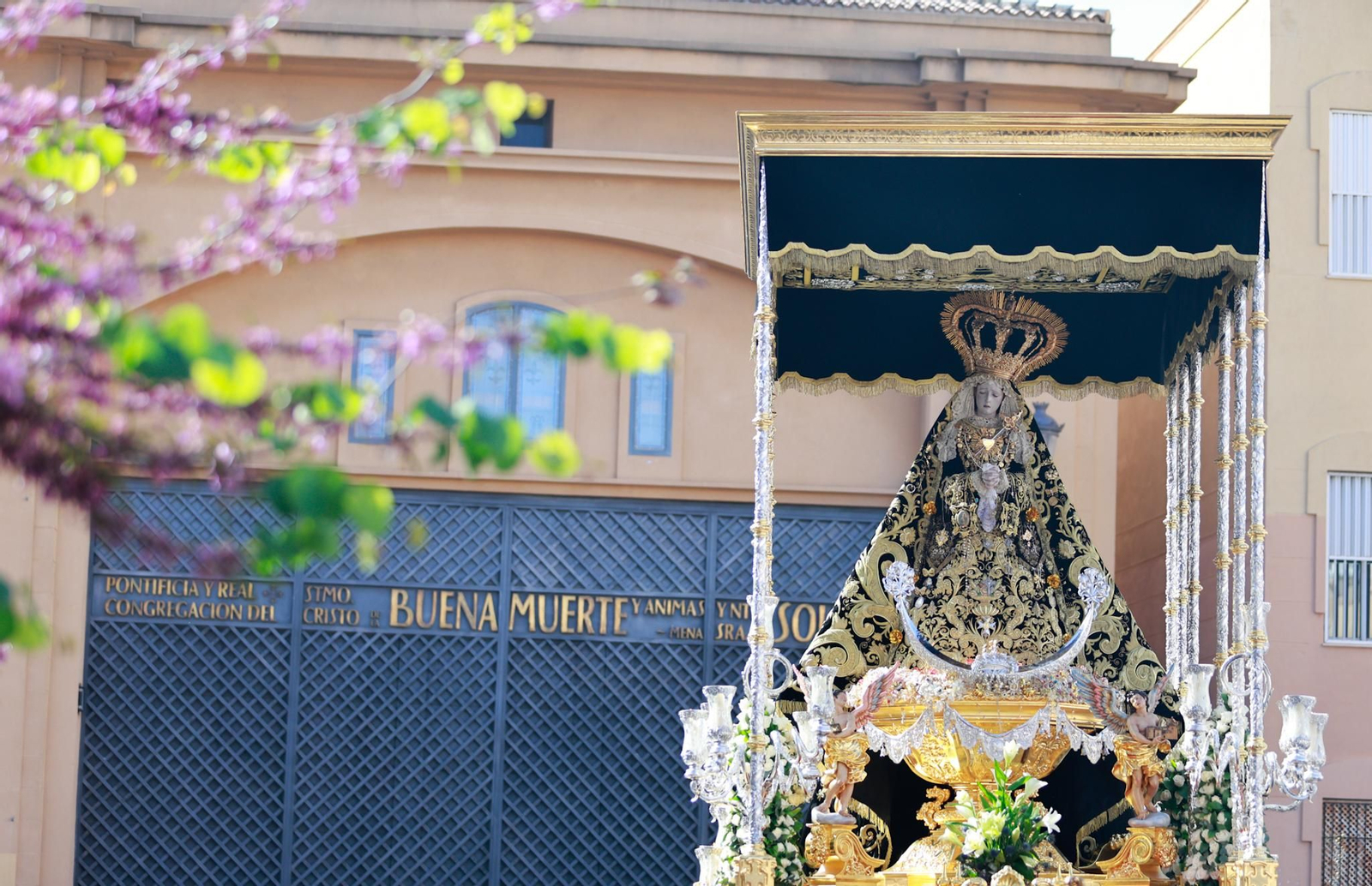 Dolores del Puente en el Lunes Santo de Málaga 2023