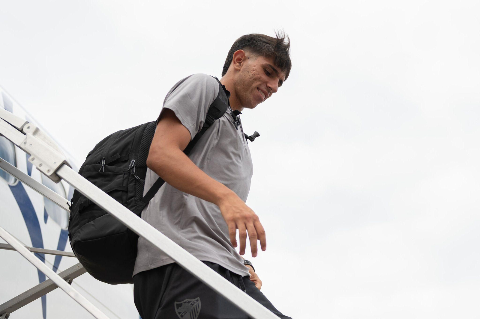 La llegada del Málaga a Oxford en un viaje diferente