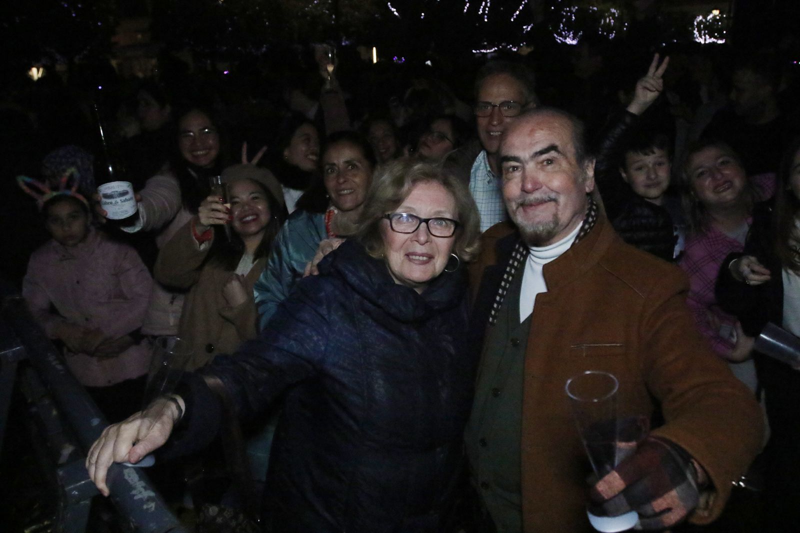 La Fiesta de Nochevieja en Las Tendillas, en imágenes
