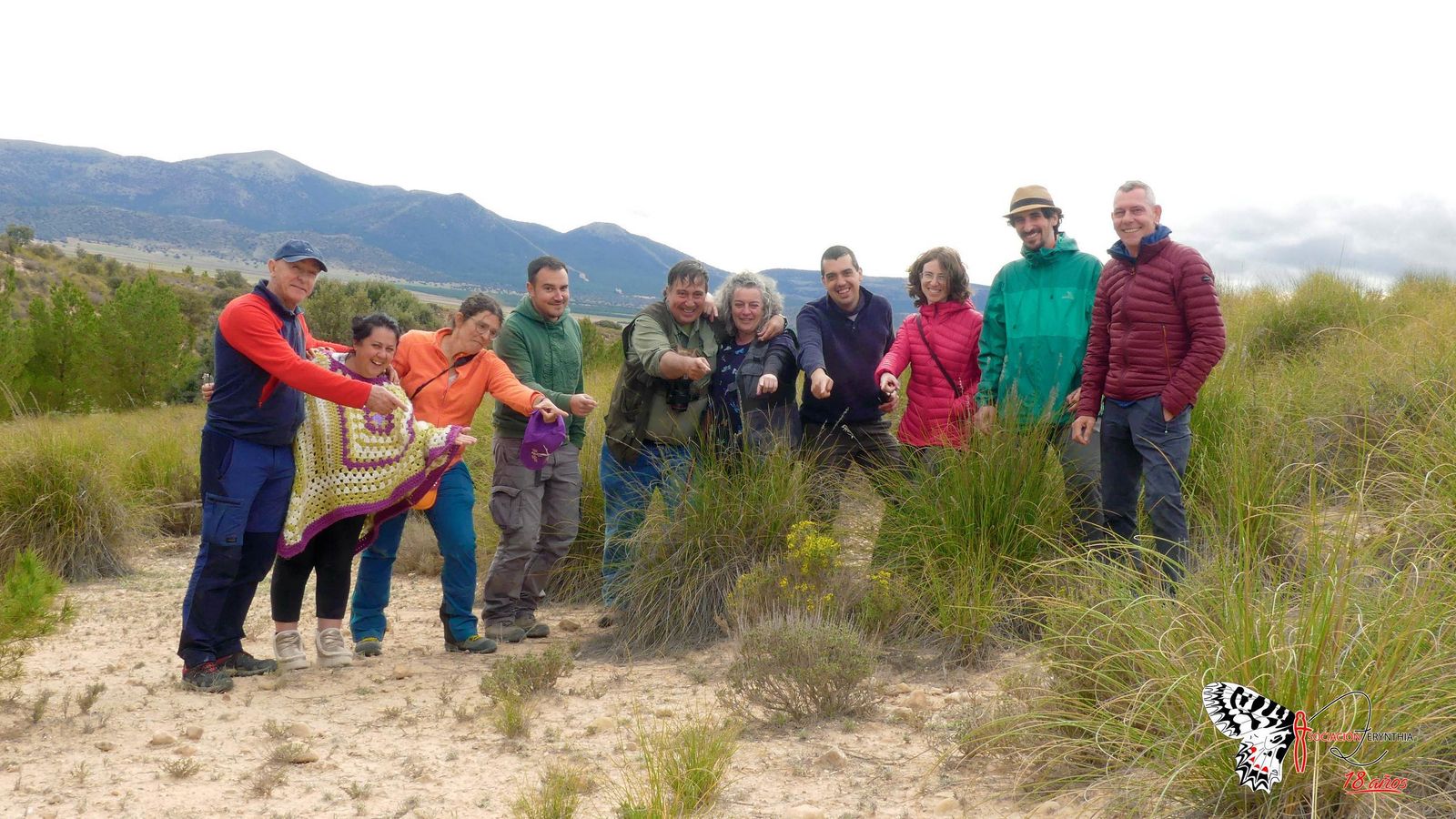 Equipo investigadores de la asociación Zerynthia.