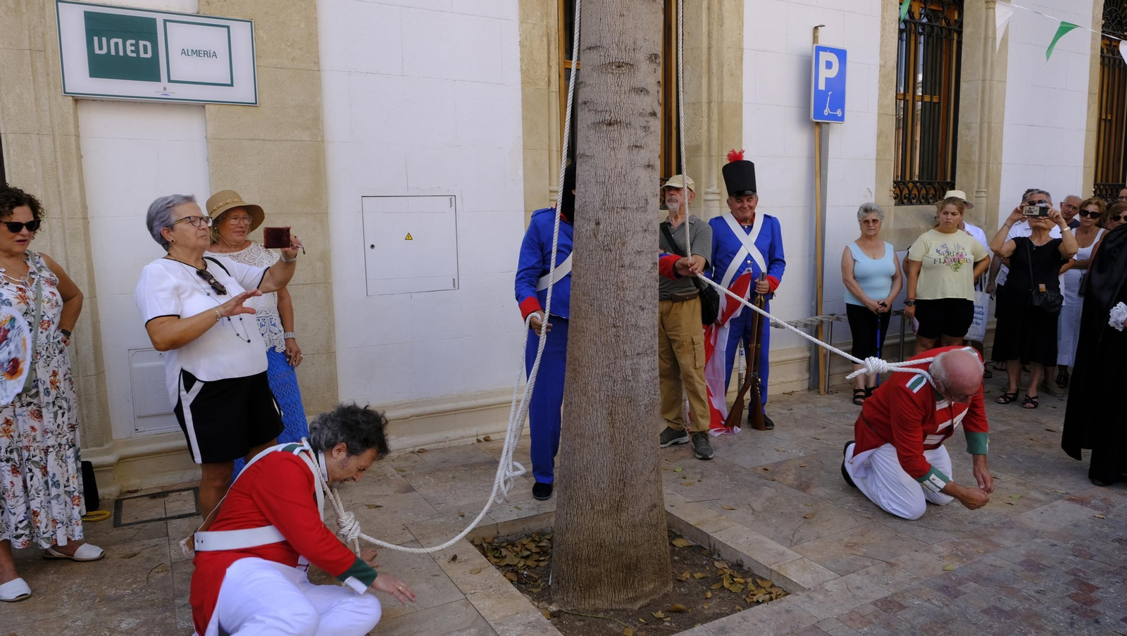 Recreación histórica de Los Coloraos, en imágenes