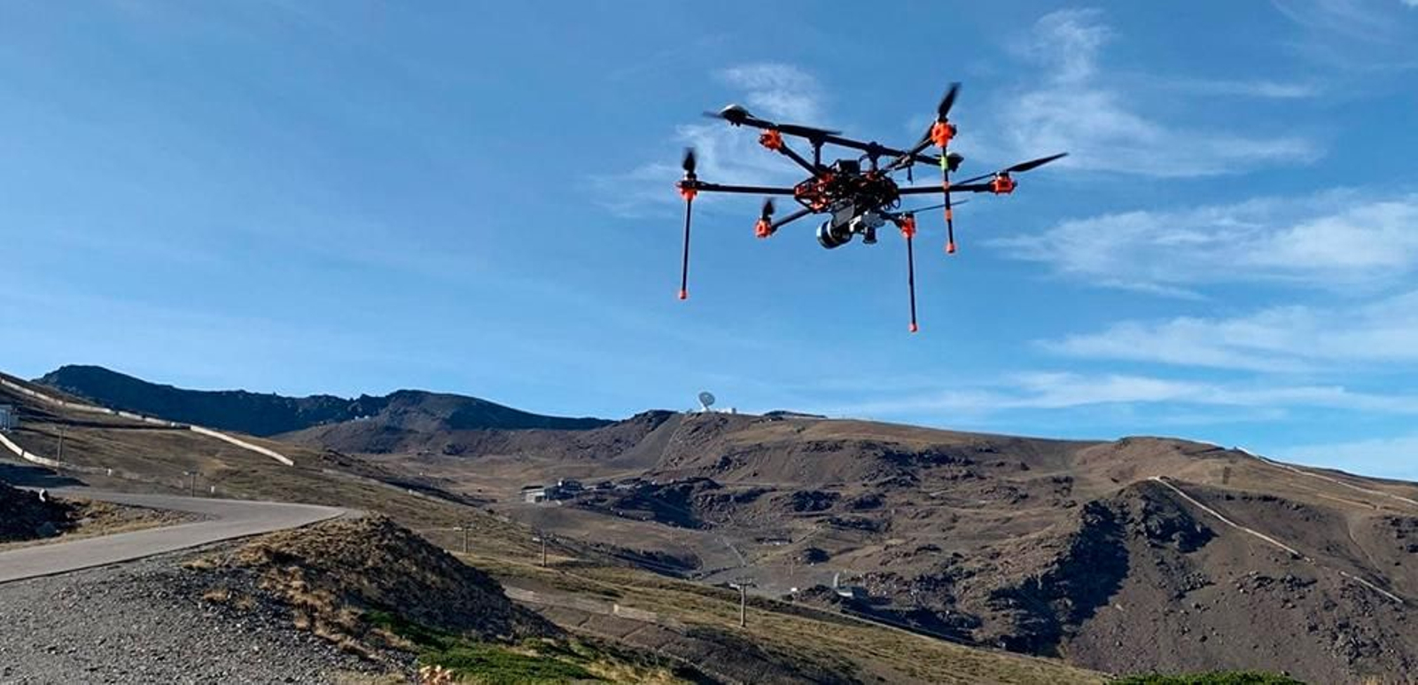 Sierra Nevada mapea su suelo esquiable desde el aire para mejorar el pisado de la nieve